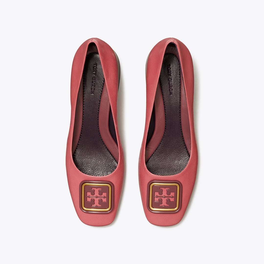 Tory Burch Georgia Pump VINTAGE EGGPLANT / VINTAGE EGGPLANT