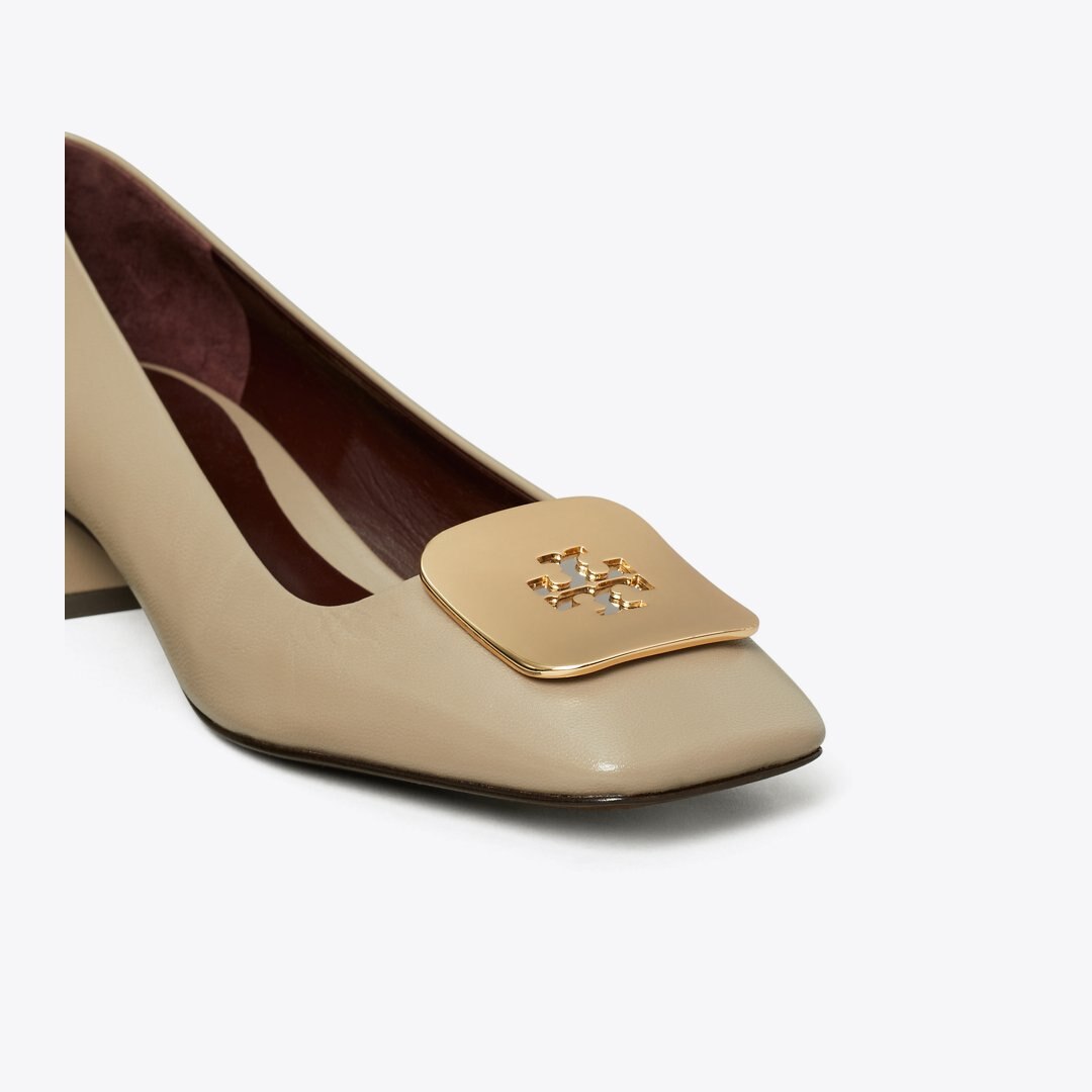 Tory Burch Georgia Pump ECRU