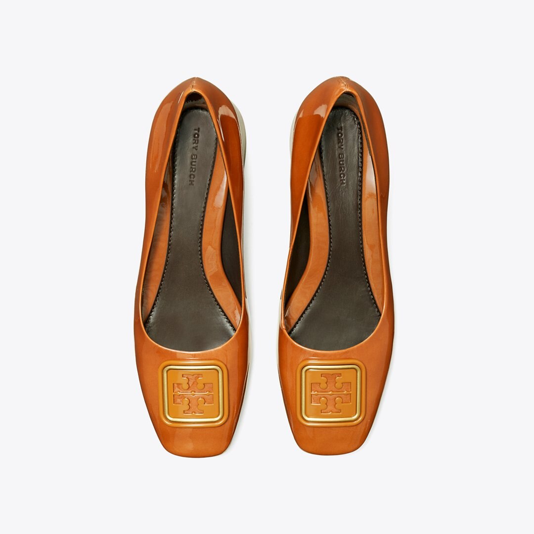 Tory Burch Georgia Pump Cuoio