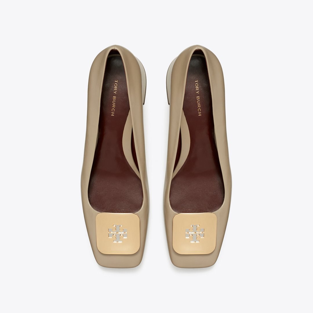 Tory Burch Georgia Pump ECRU