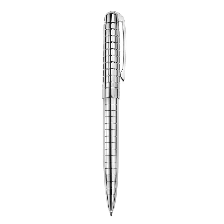Gevril Avenue Of America Sterling Silver Diamond Ballpoint Pen