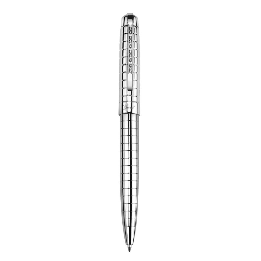 Gevril Avenue Of America Sterling Silver Diamond Ballpoint Pen