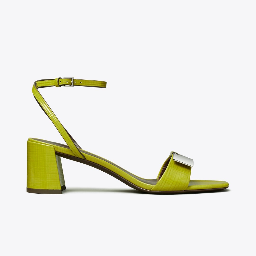 Tory Burch Gigi Sandal GREENWAY / SILVER