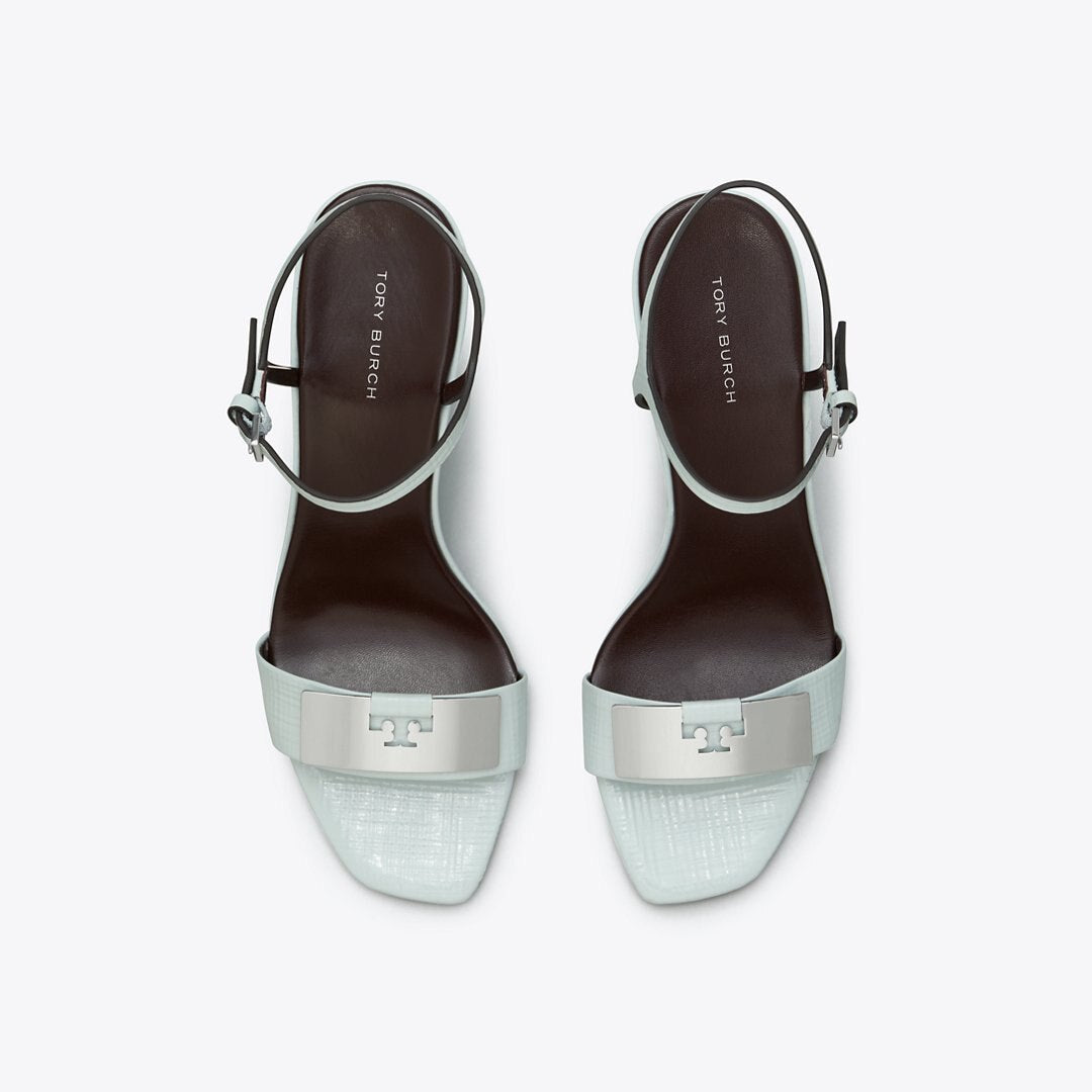 Tory Burch Gigi Wedge Sandal SUMMIT / SILVER