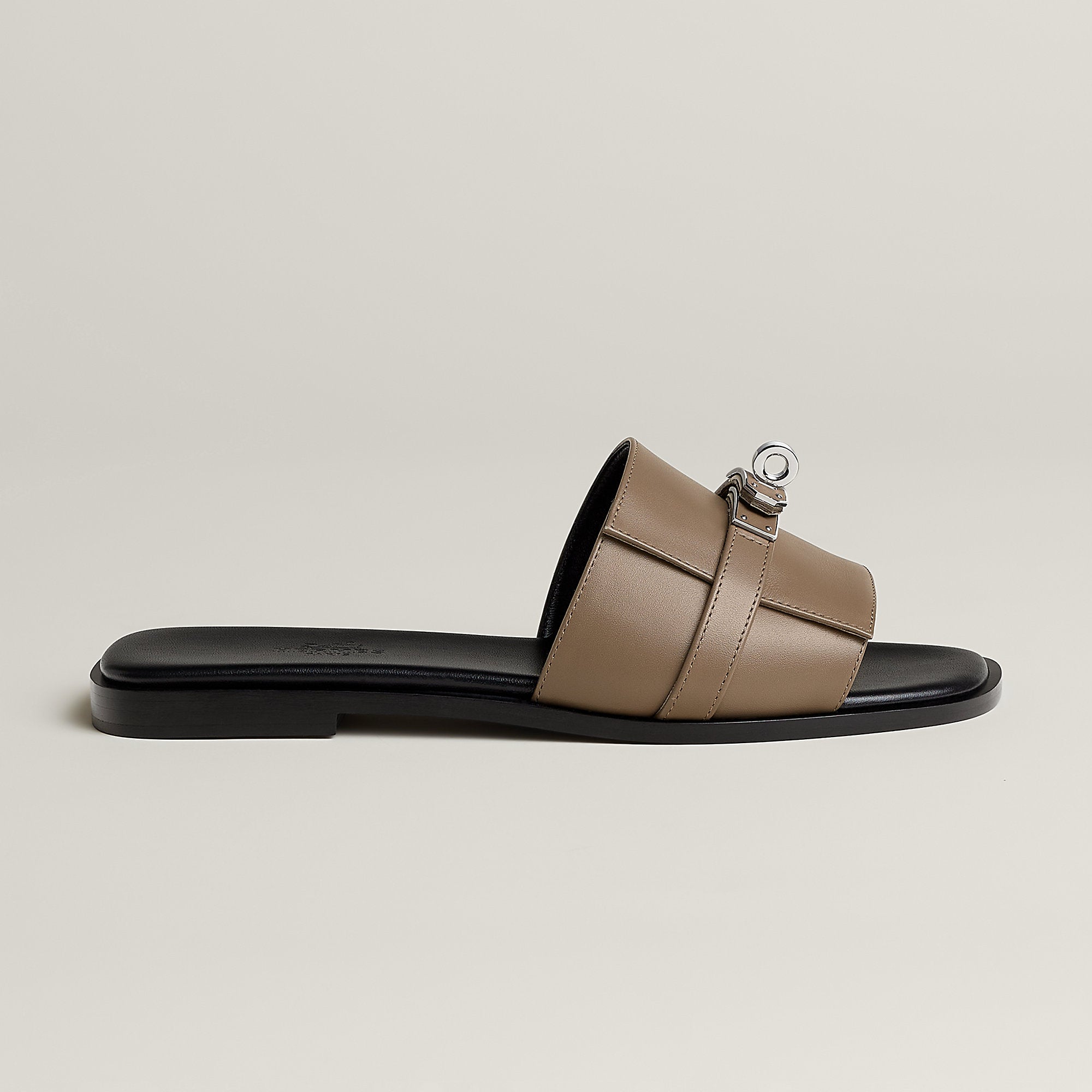 Hermes Giulia Sandal Toupe