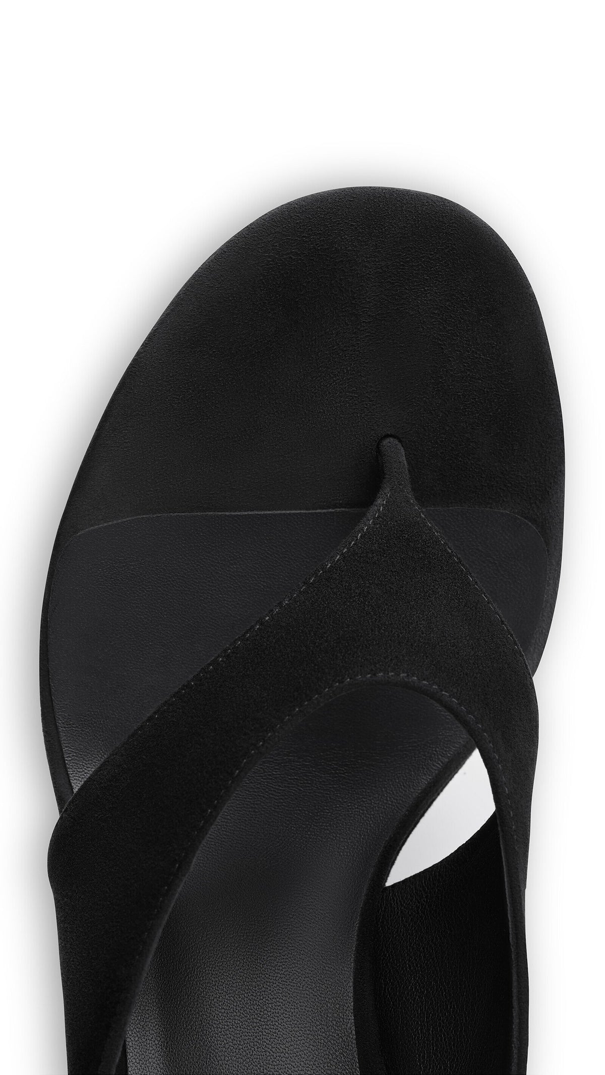 Alaïa Cube Thong Mules In Suede