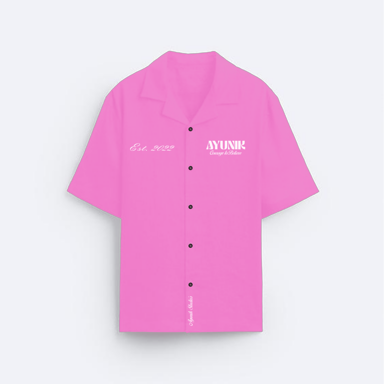 BabyPink Signature Bowling Shirt