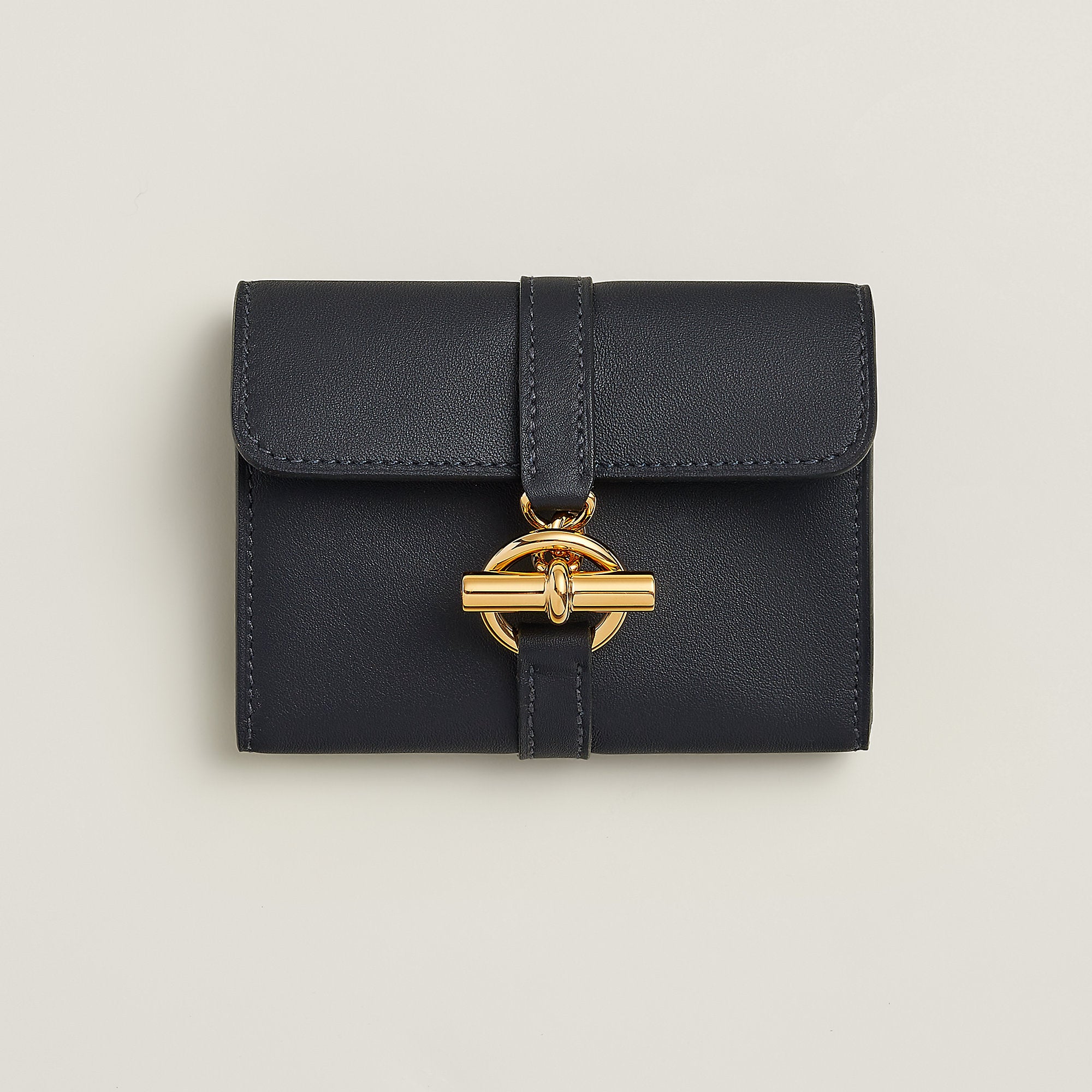 Hermes Glenan Compact Wallet Caban
