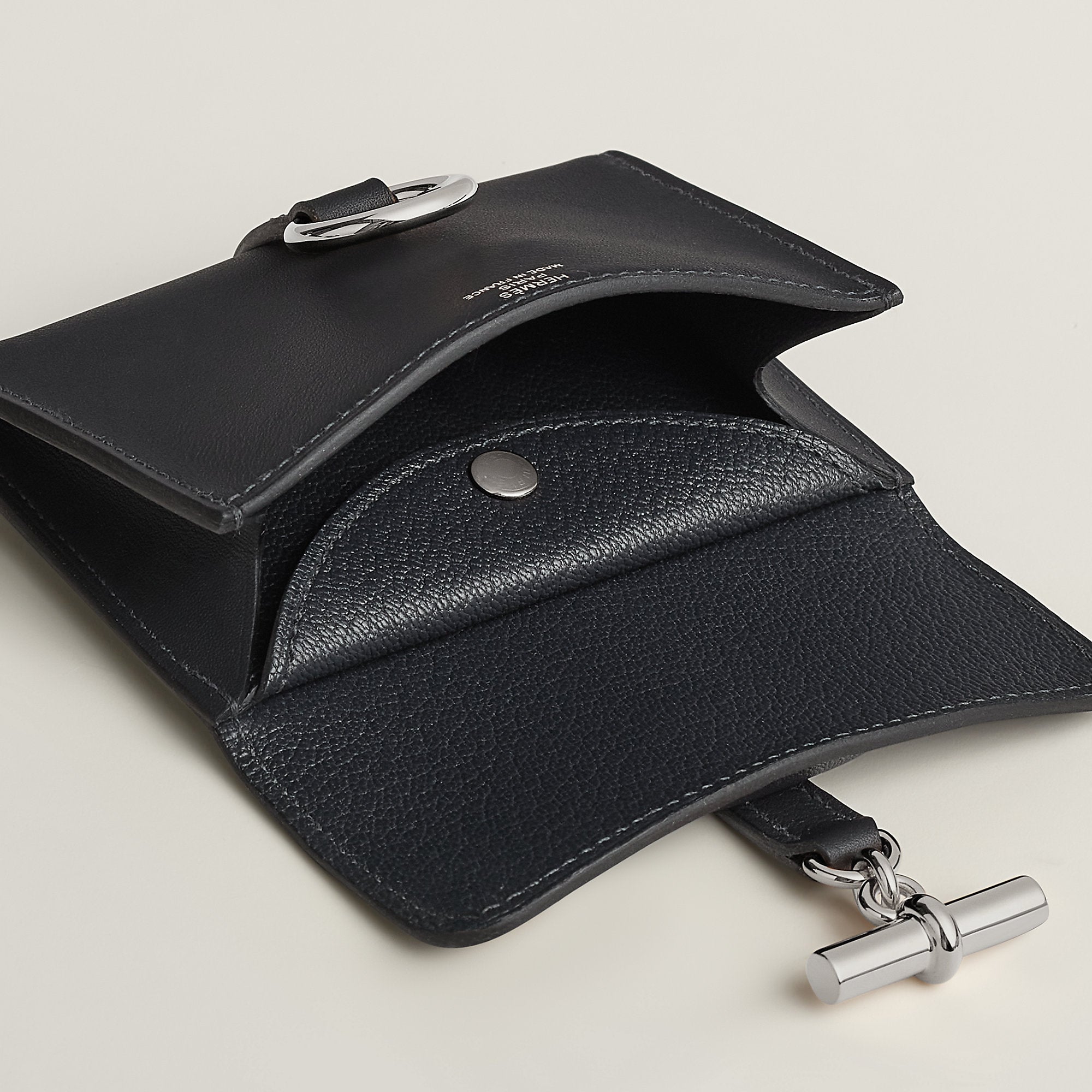 Hermes Glenan Compact Wallet Caban