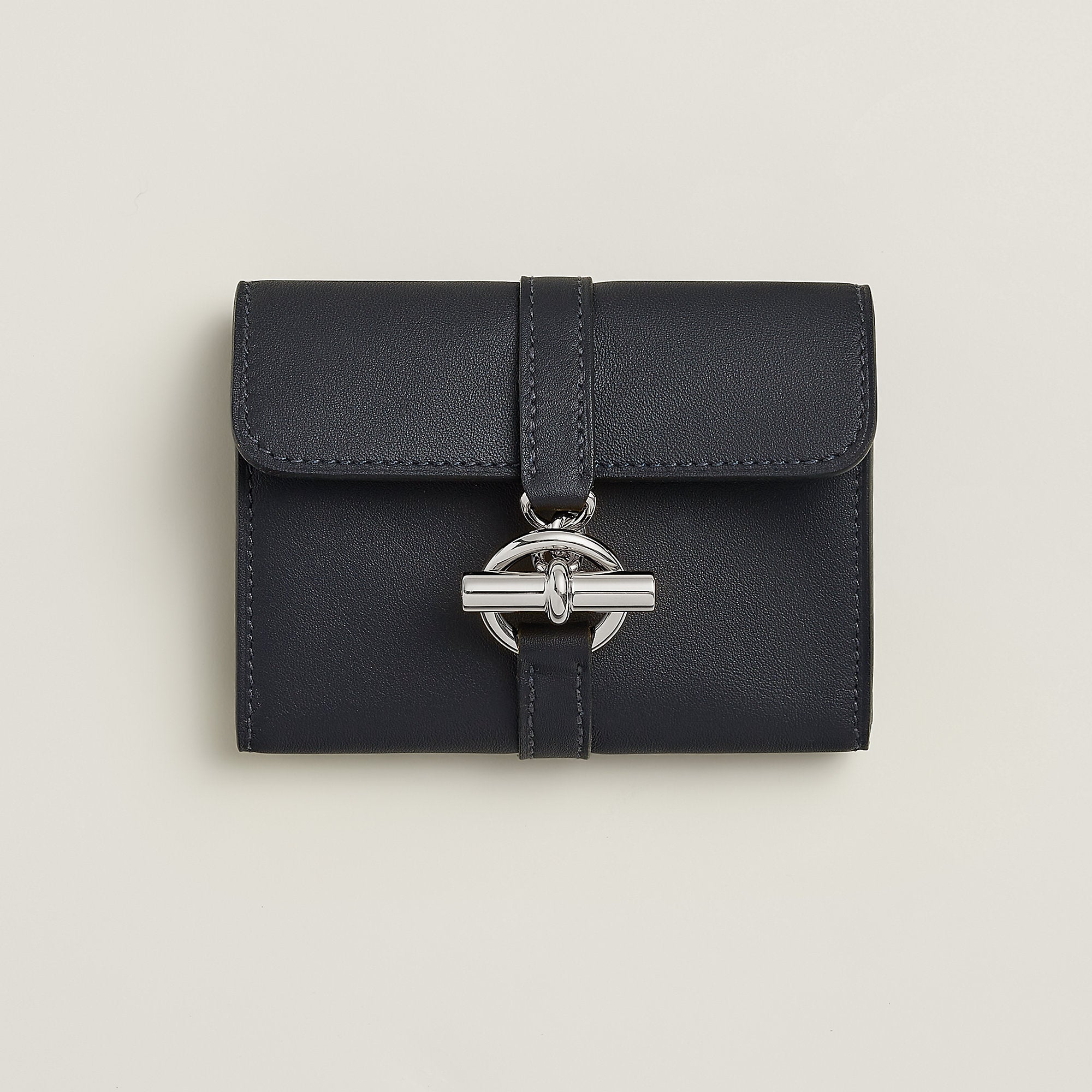 Hermes Glenan Compact Wallet Caban