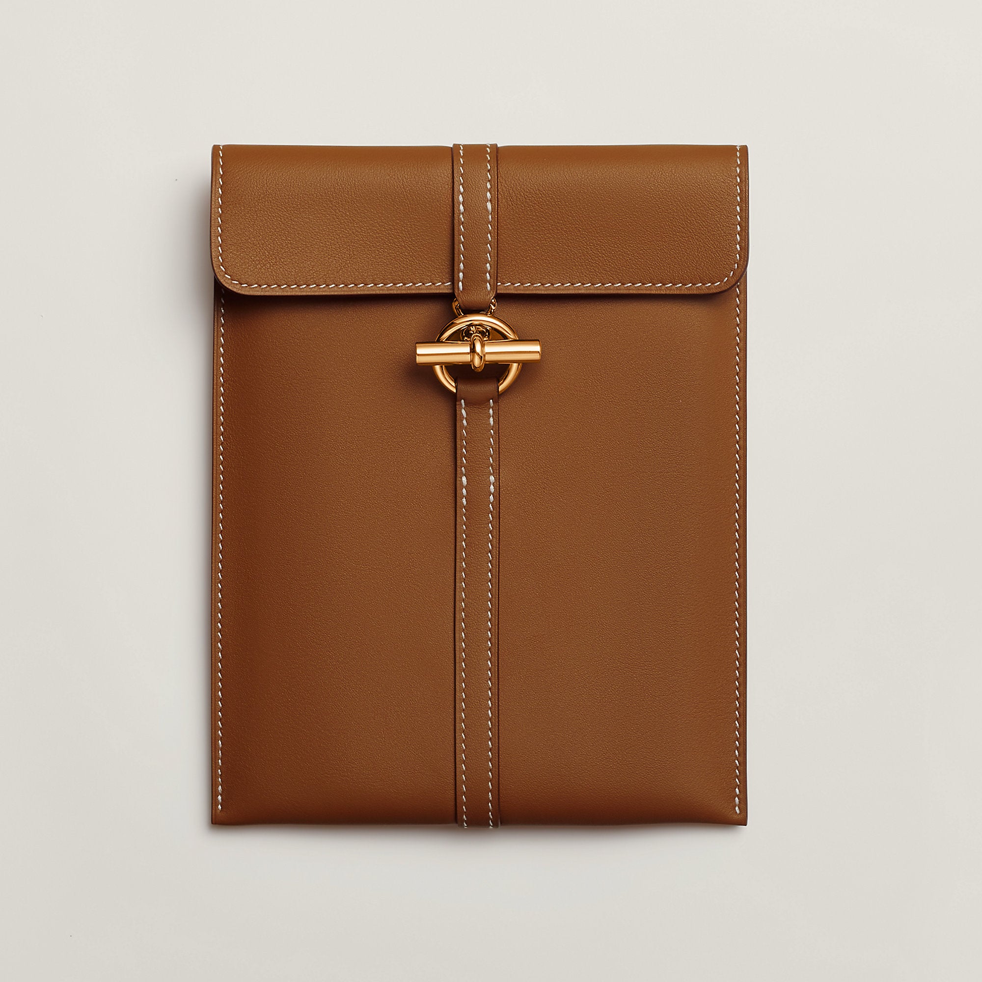 Hermes Glenan To Go Pouch Gold