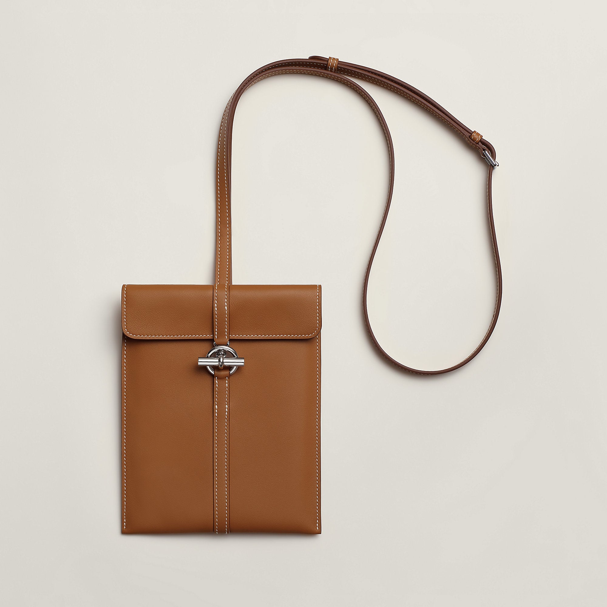 Hermes Glenan To Go Pouch Gold