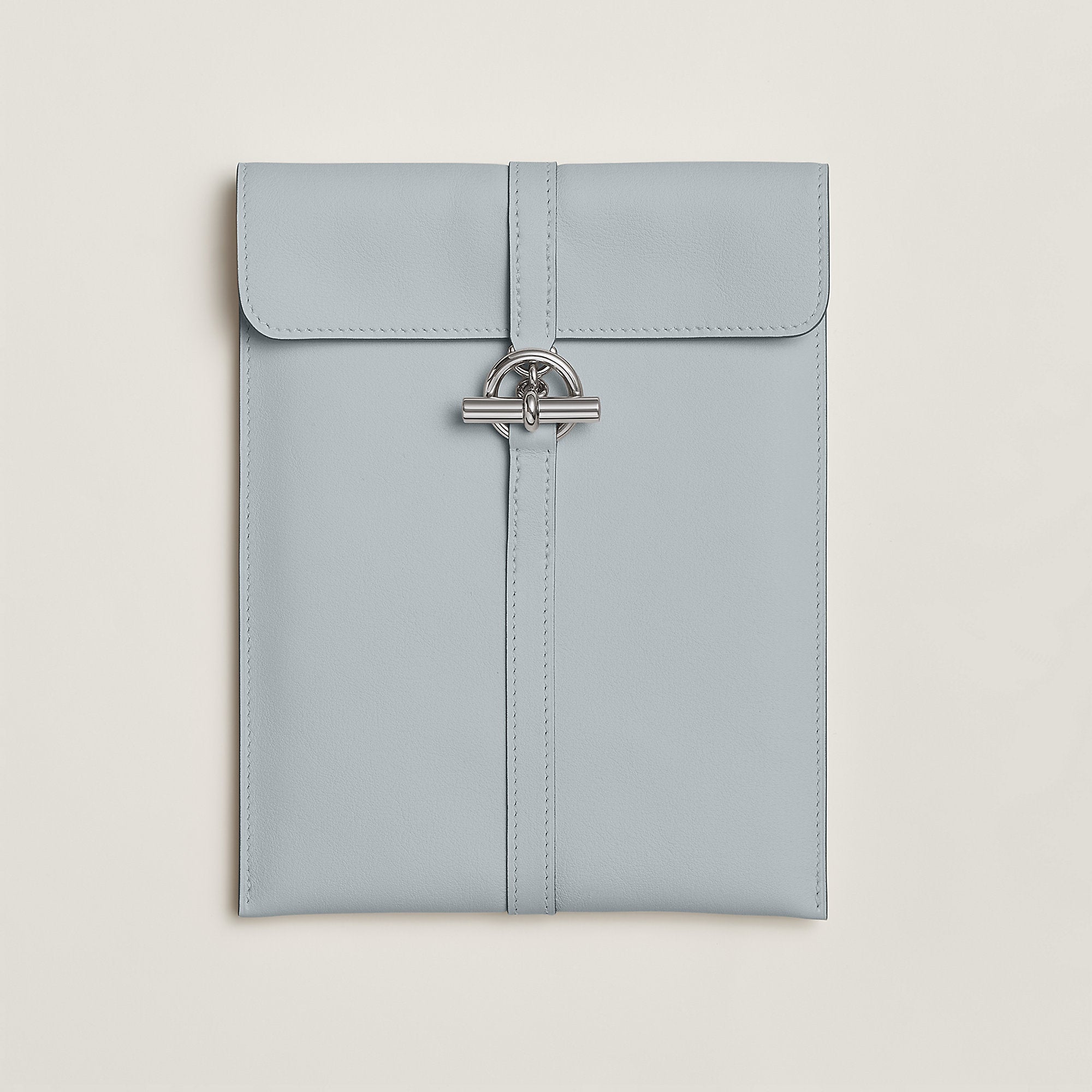 Hermes Glenan To Go Pouch Bleu Glacier
