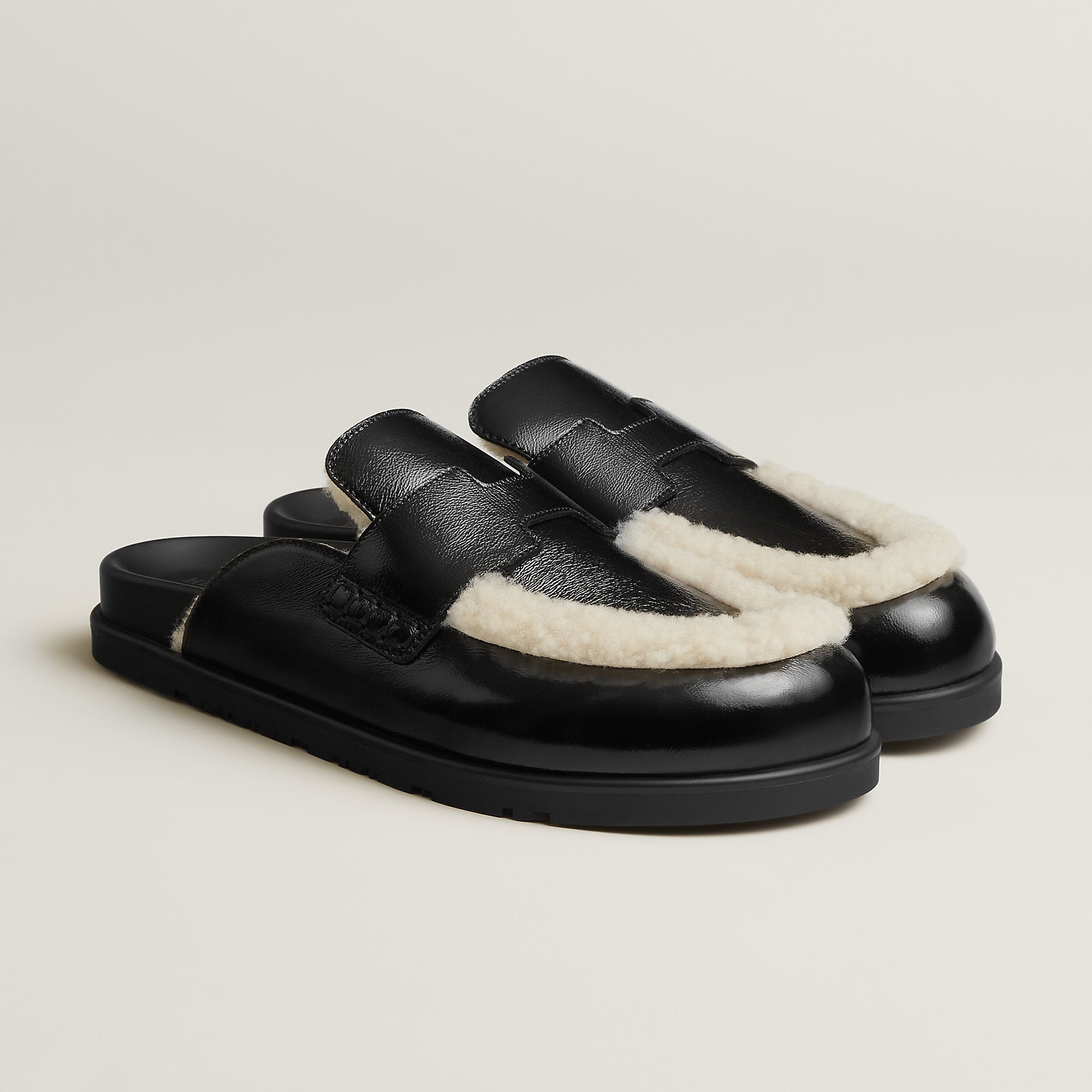 Hermes Go Mule Noir