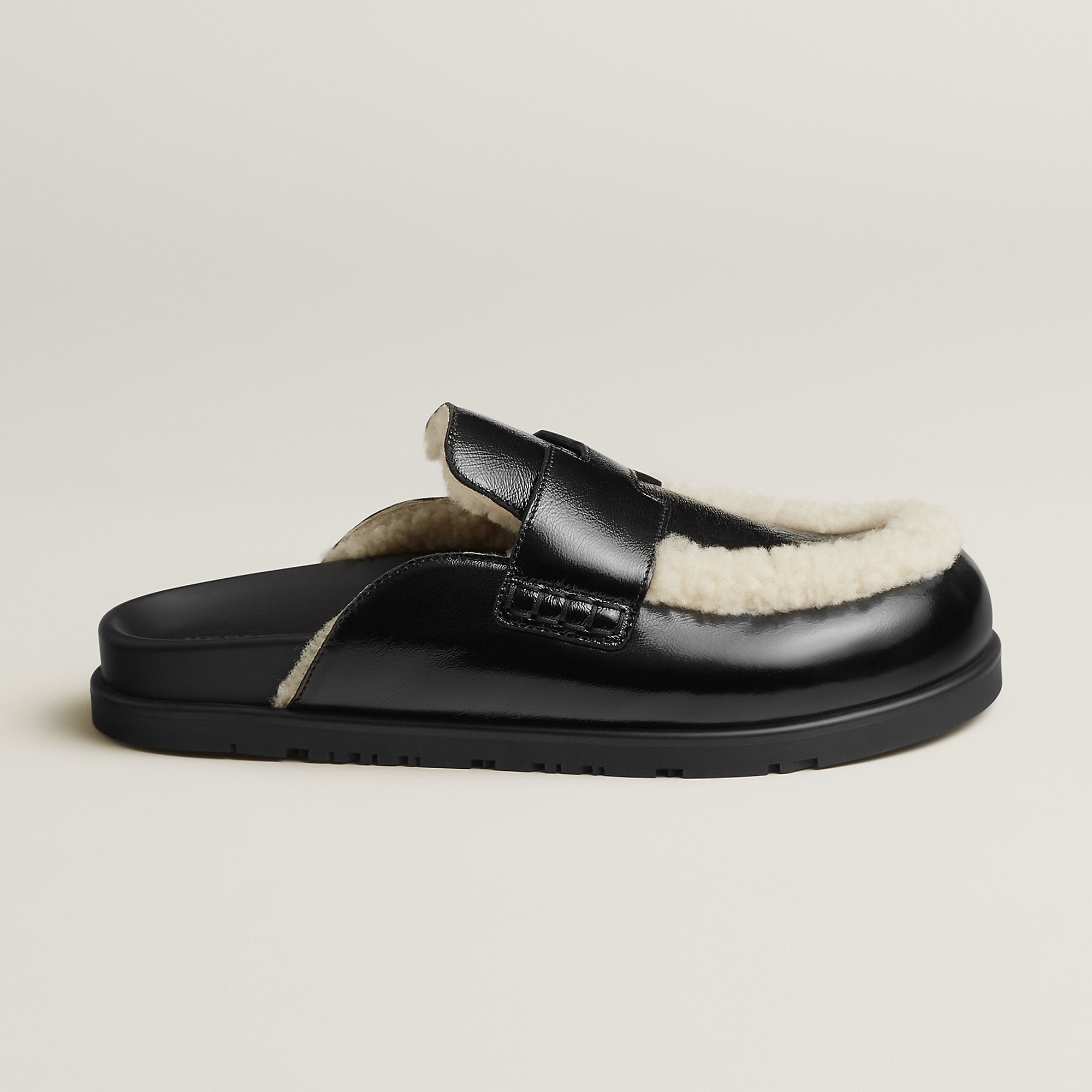 Hermes Go Mule Noir