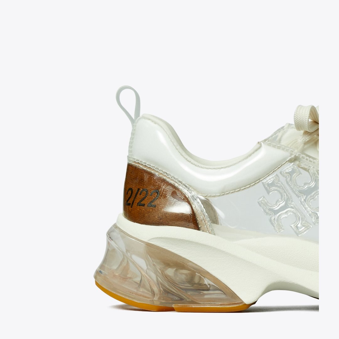 Tory Burch Good Luck Trainer CLEAR