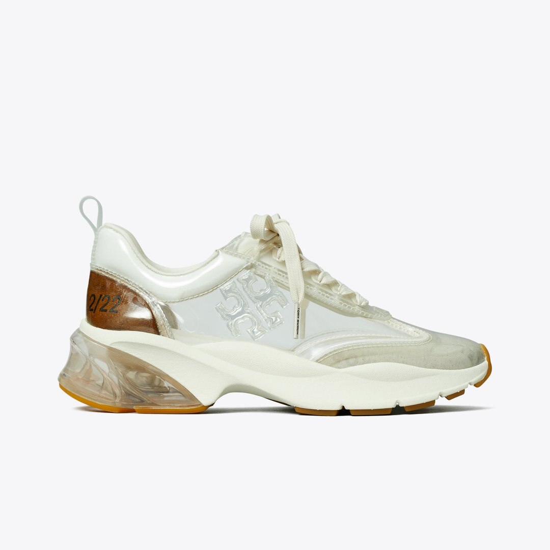 Tory Burch Good Luck Trainer CLEAR