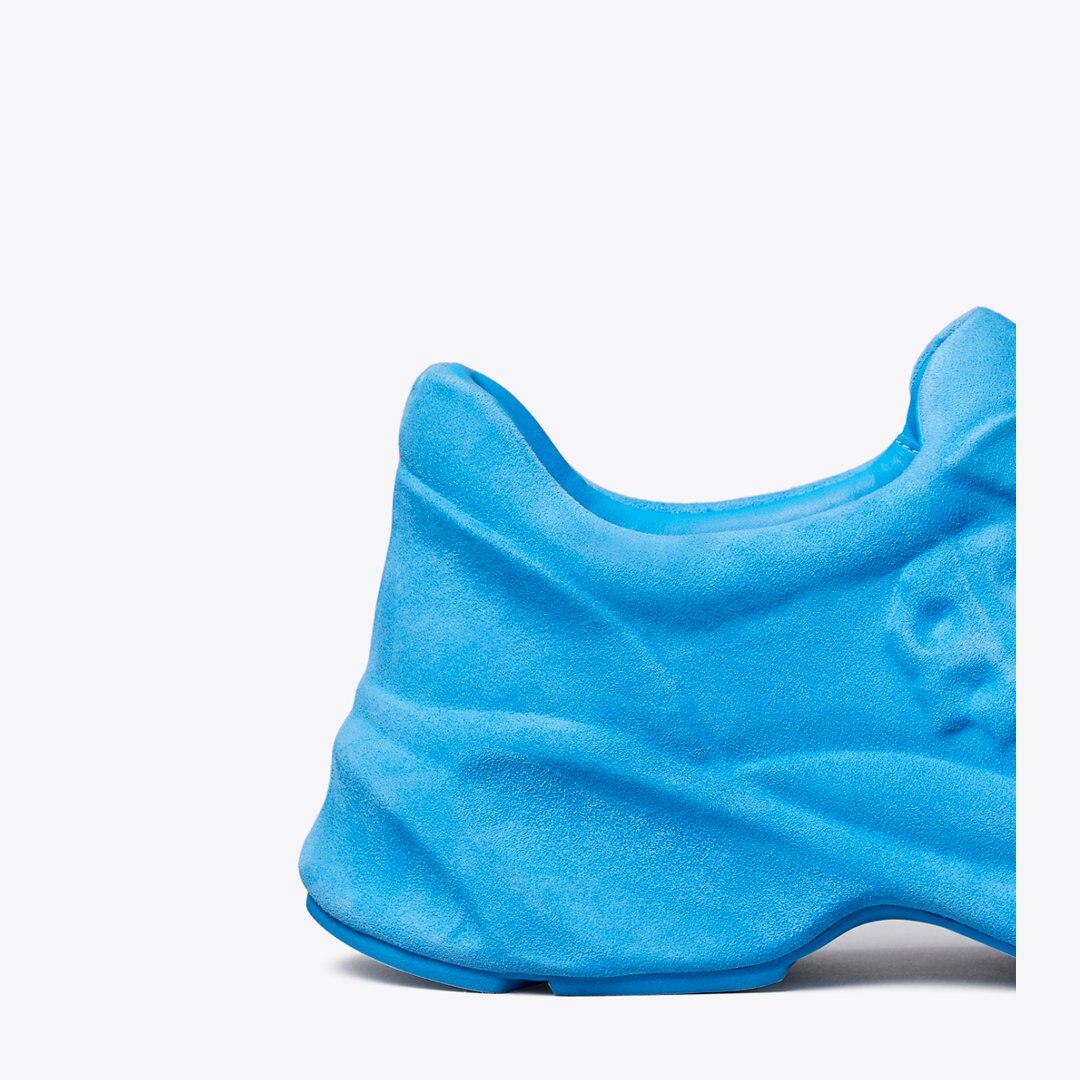 Tory Burch Good Luck X-Ray Trainer CAVE BLUE