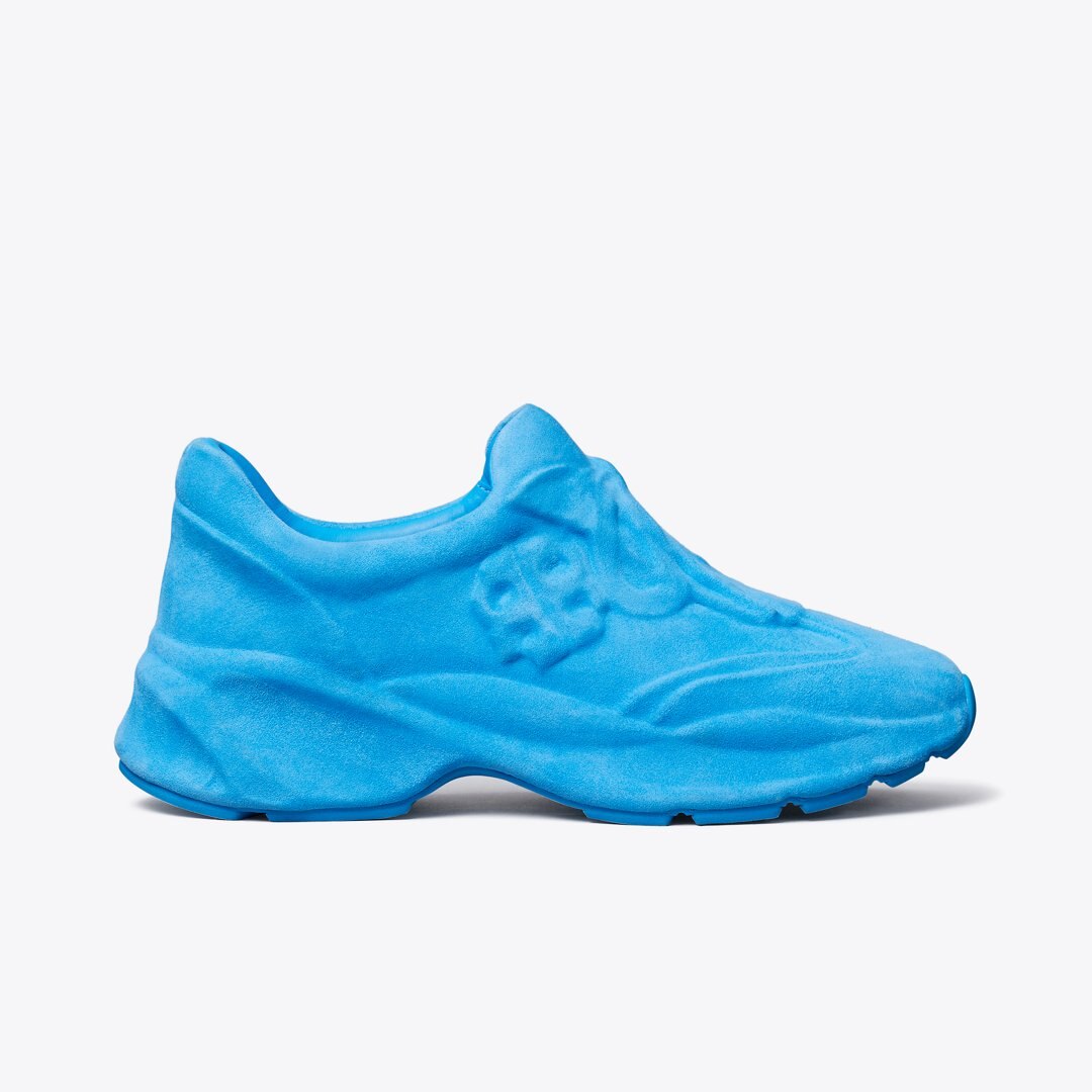 Tory Burch Good Luck X-Ray Trainer CAVE BLUE