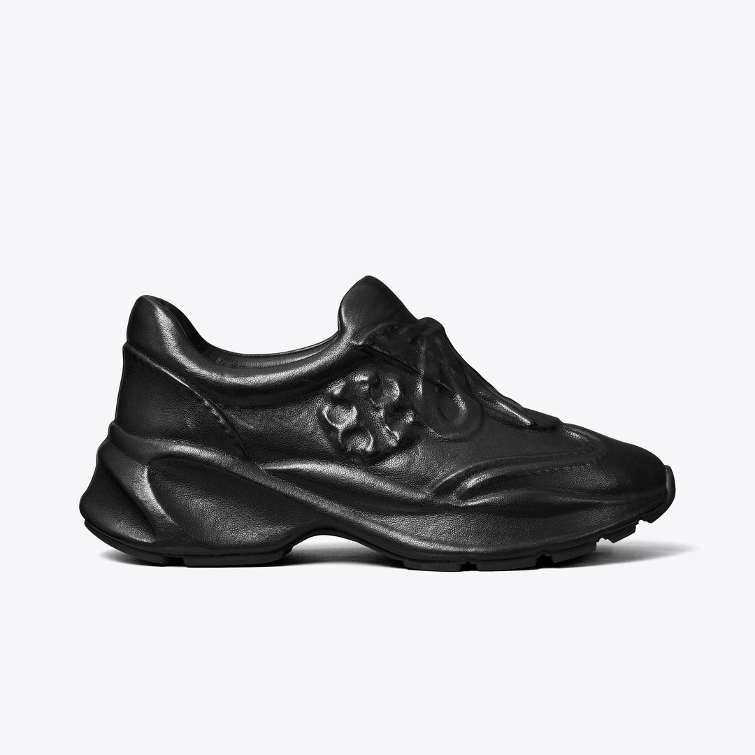 Tory Burch Good Luck X-Ray Trainer PERFECT BLACK