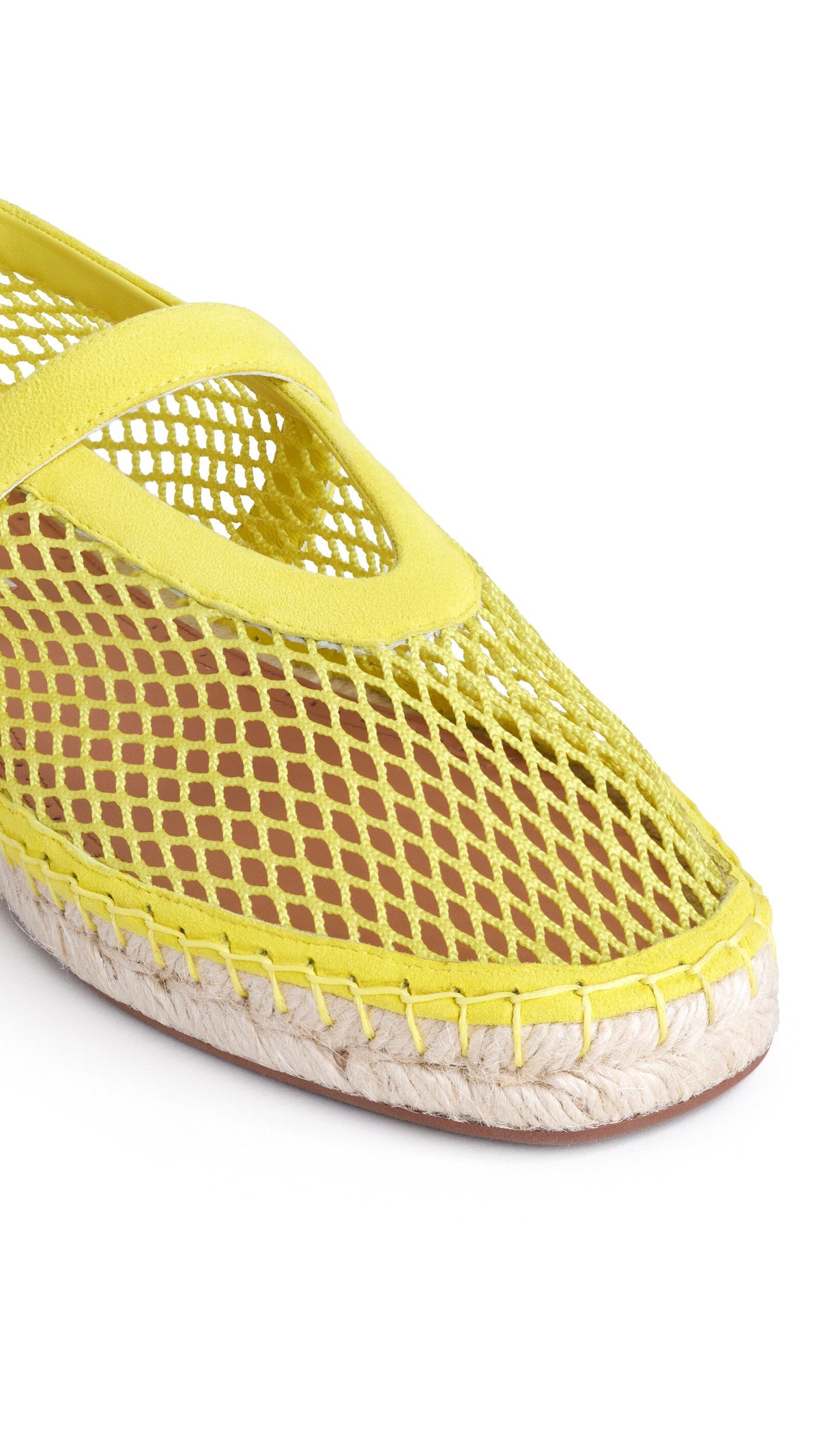 Alaïa Espadrilles In Fishnet And Suede