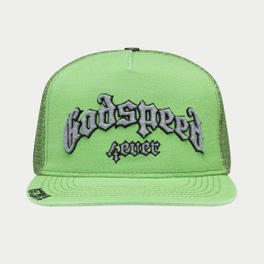 Godspeed GS Forever Trucker Hat (Lime Washed)