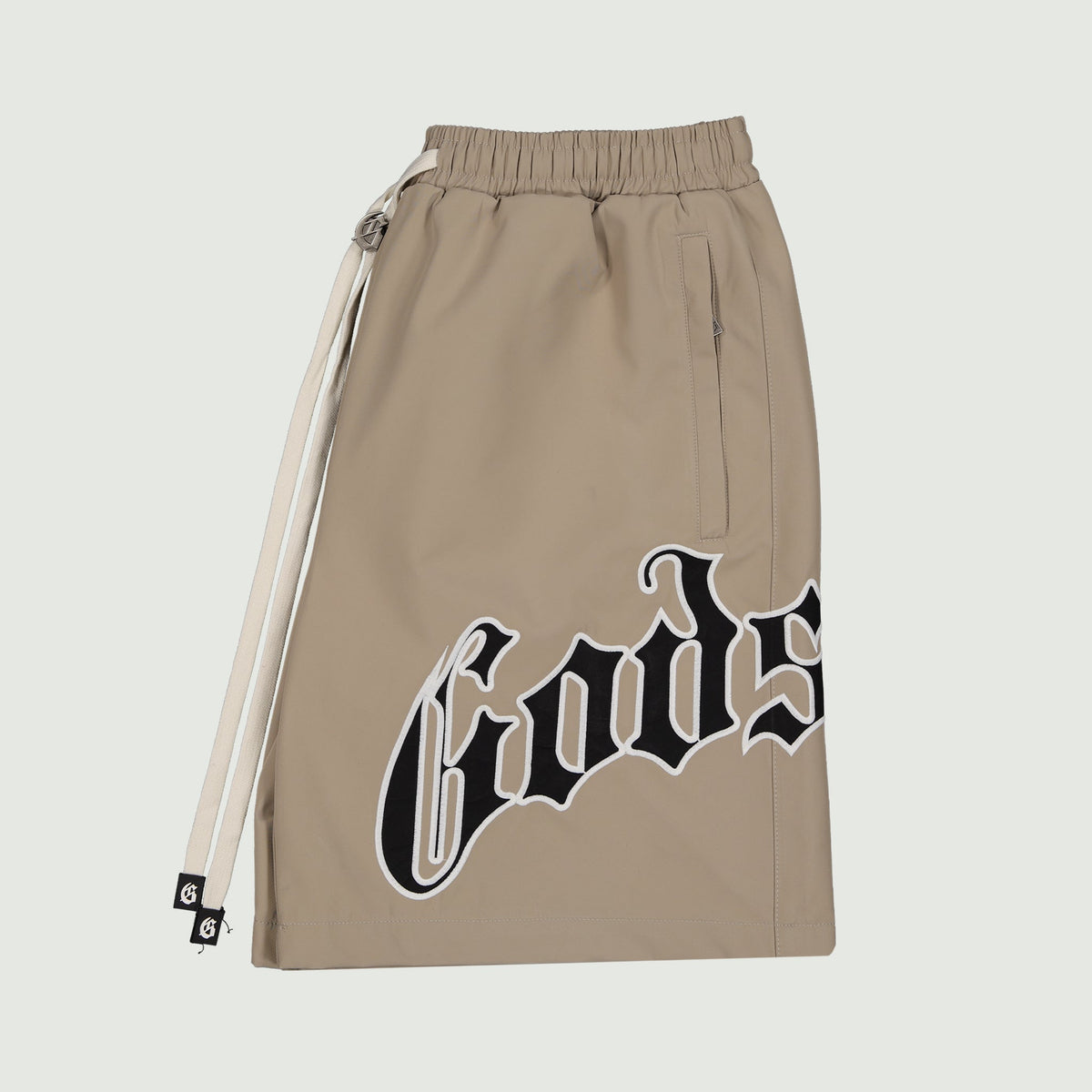 Godspeed OG Logo Nylon Shorts (Sand)