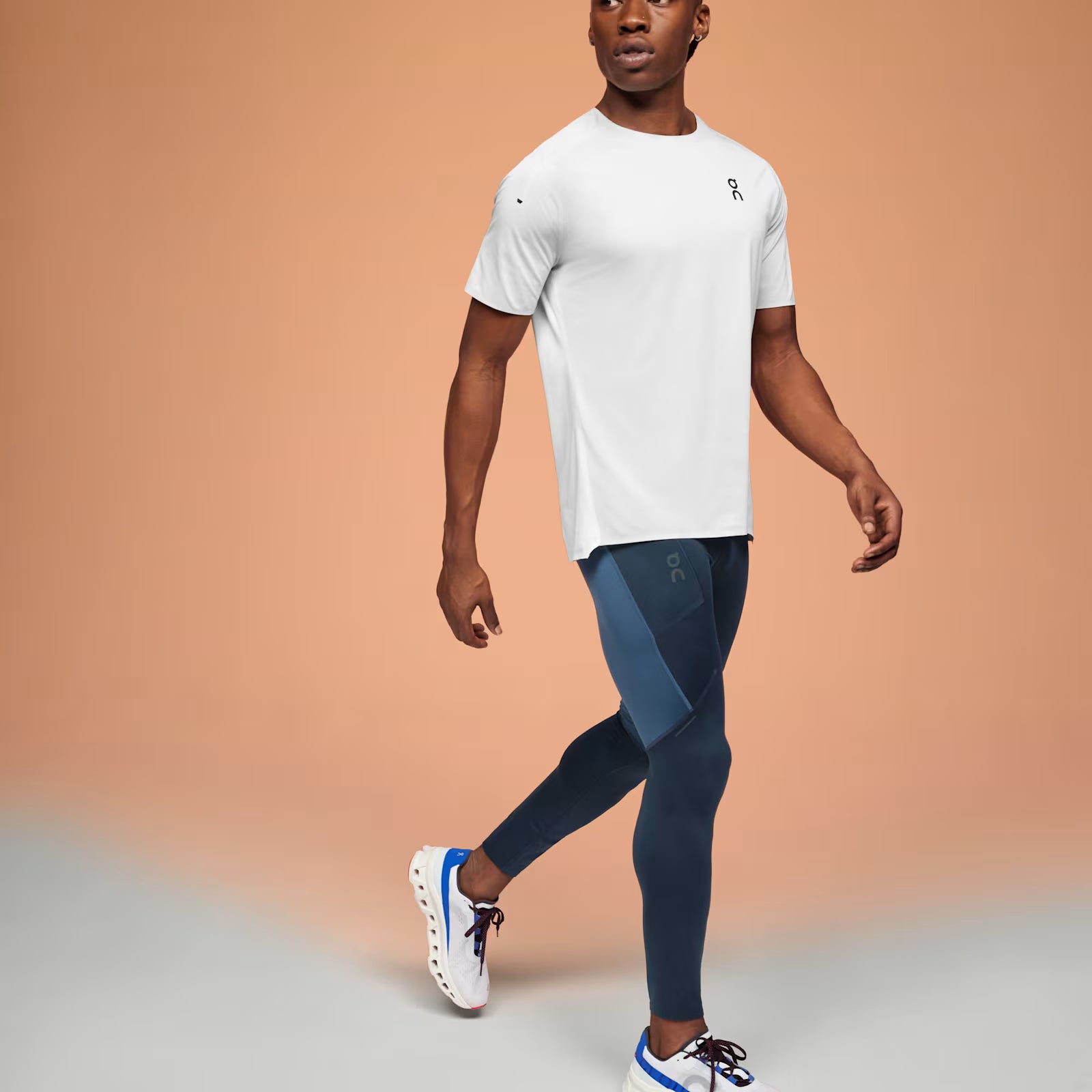 On Performance Tights Navy | Denim