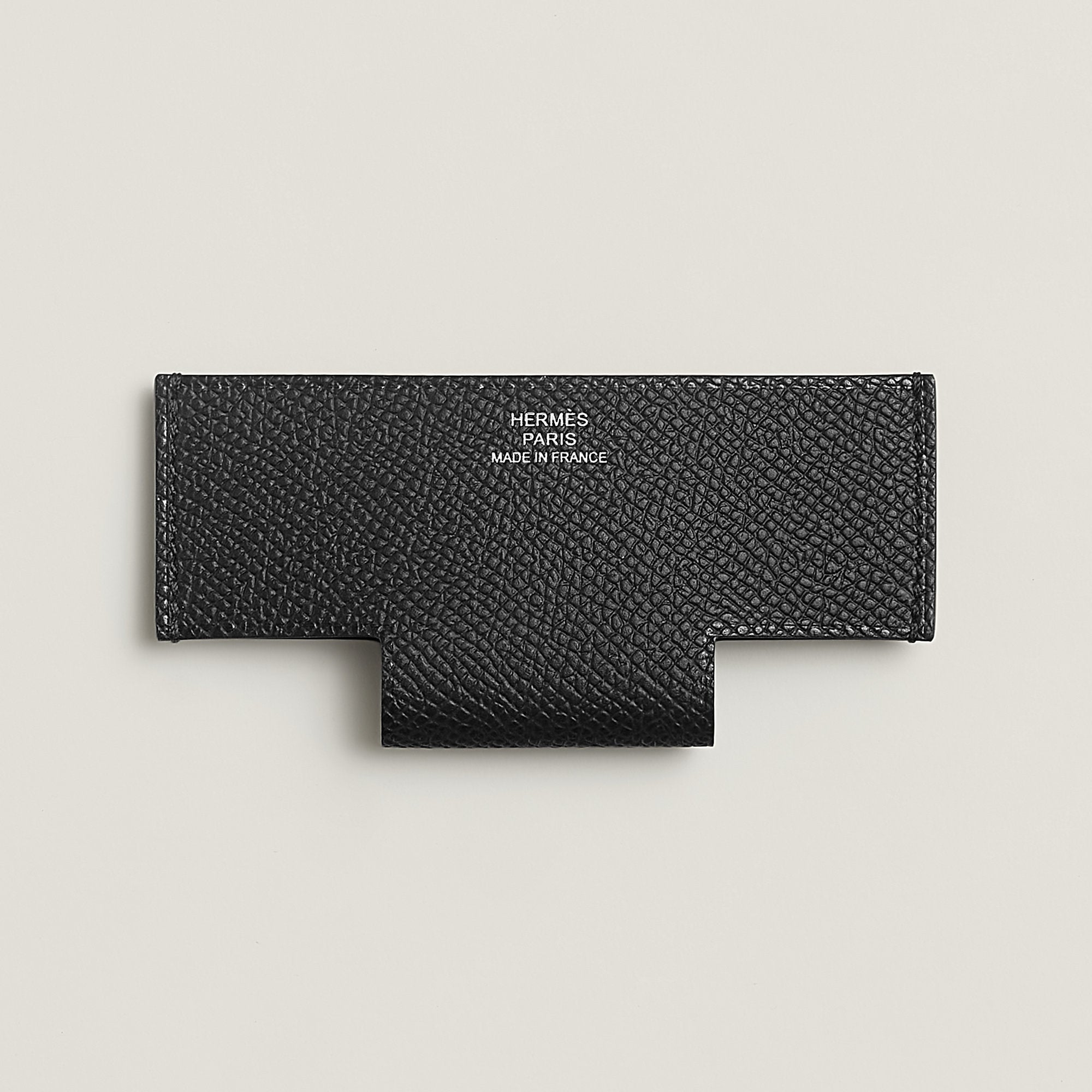 Hermes H Pocket Card Holder Noir