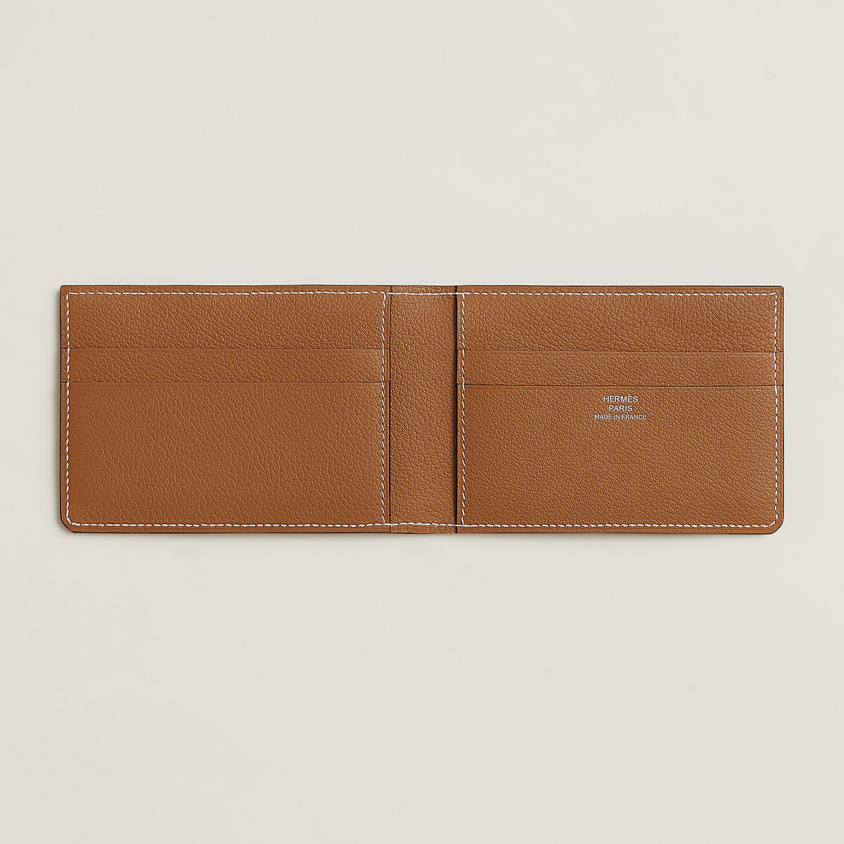 Hermes H Sellier Card Holder Gold