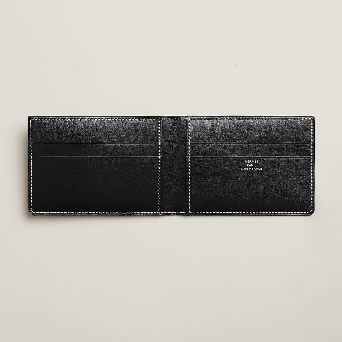 Hermes H Sellier Card Holder Noir