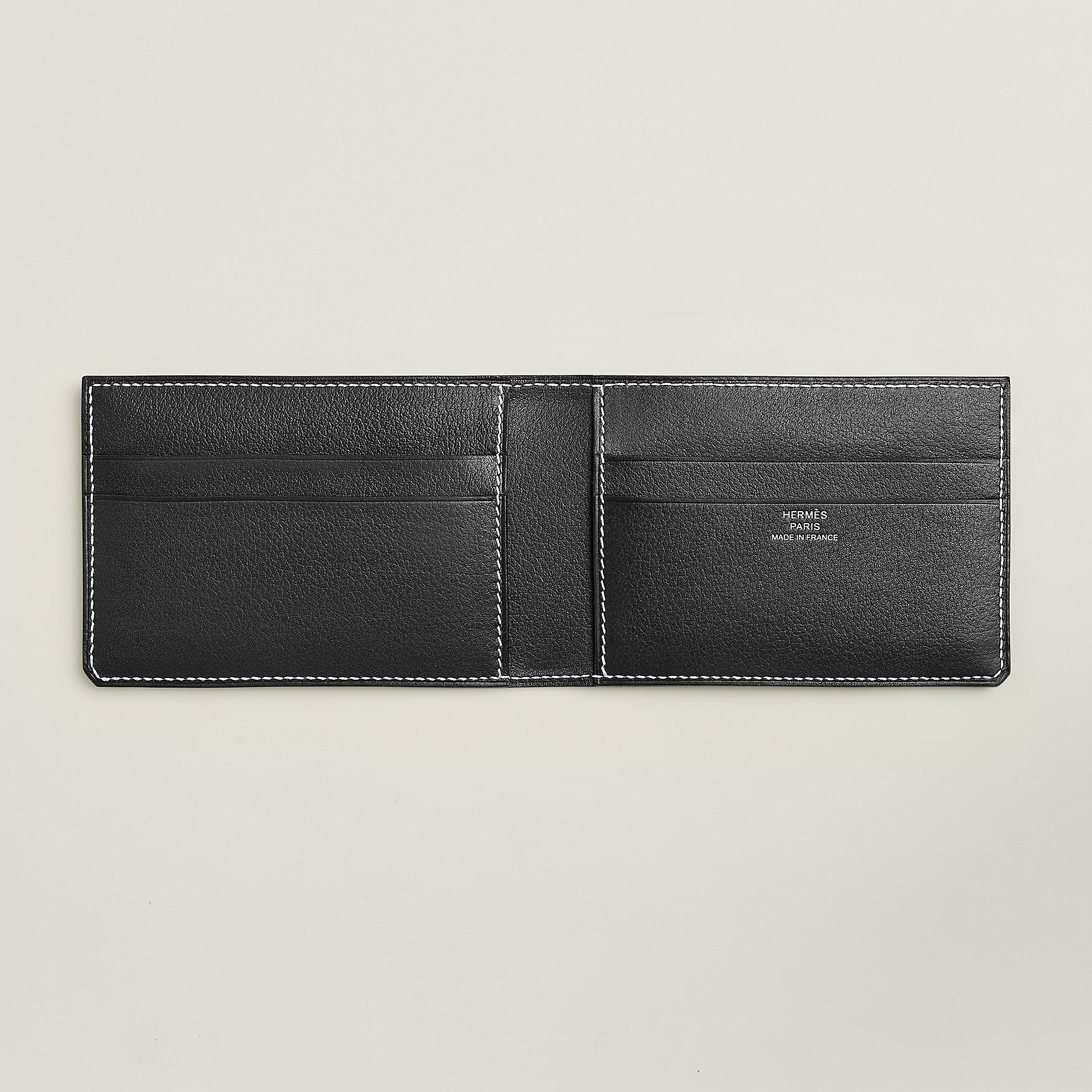 Hermes H Sellier Card Holder Noir