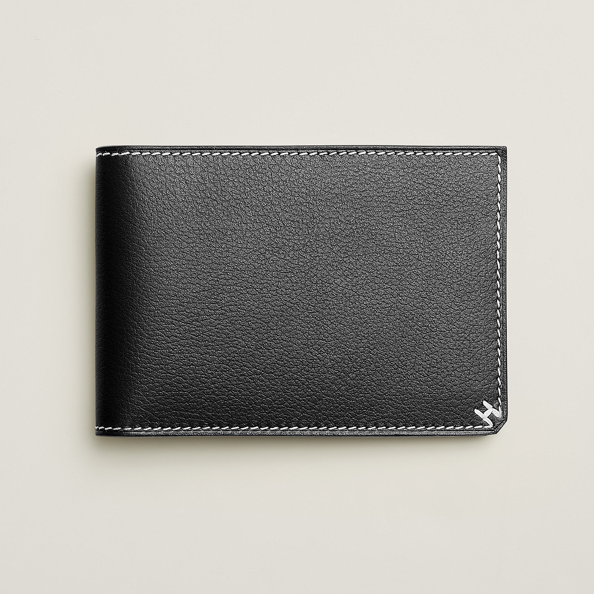 Hermes H Sellier Card Holder Noir