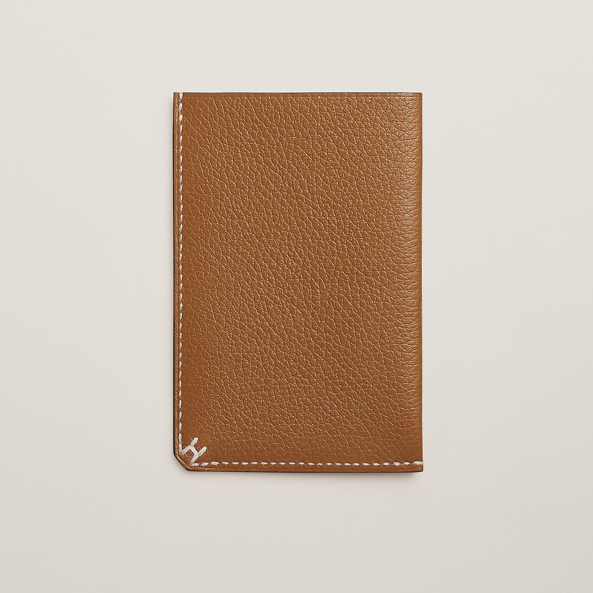 Hermes H Sellier Card Holder Gold