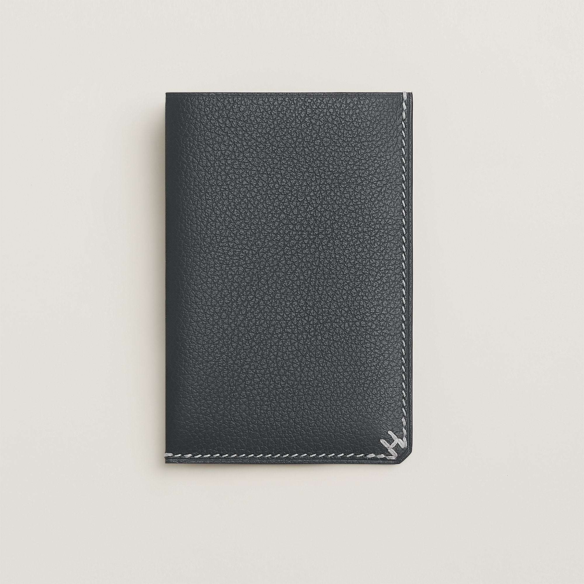 Hermes H Sellier Card Holder Noir