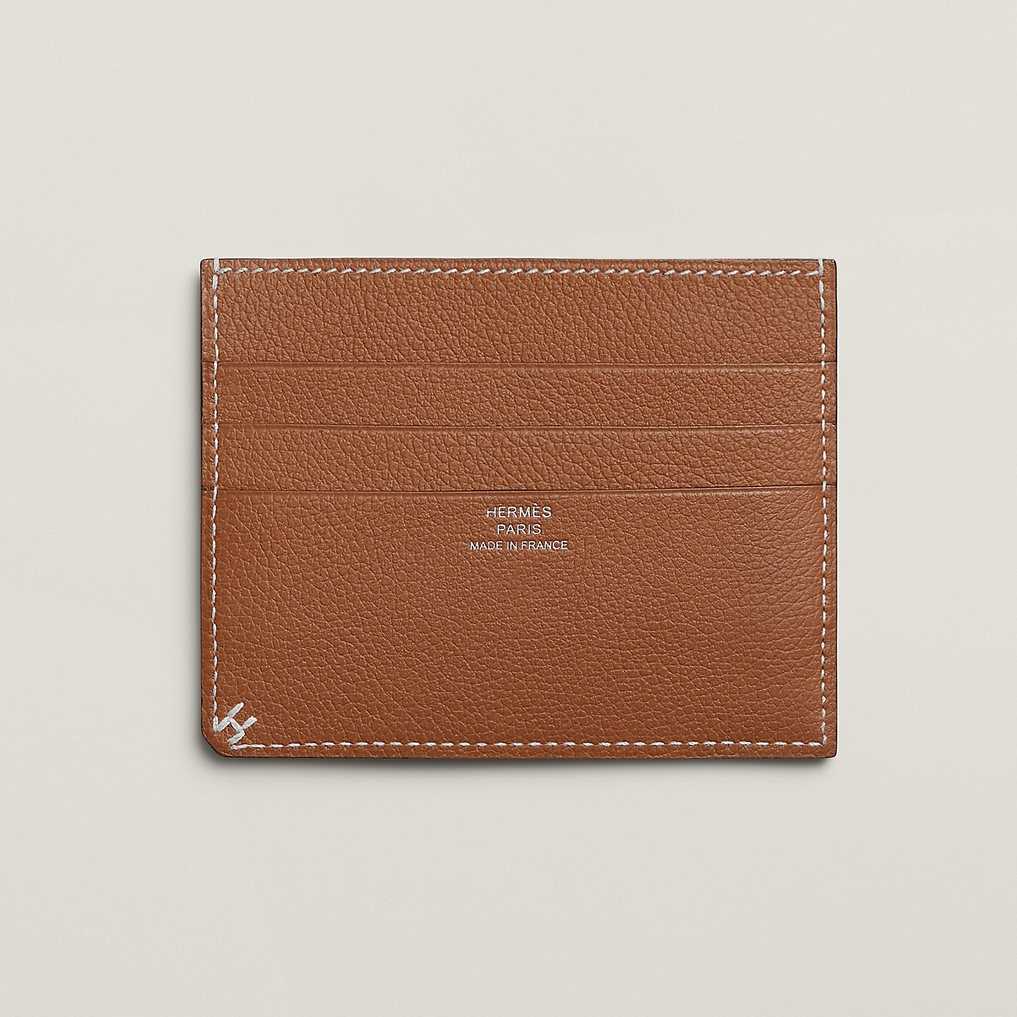 Hermes H Sellier Card Holder Noir