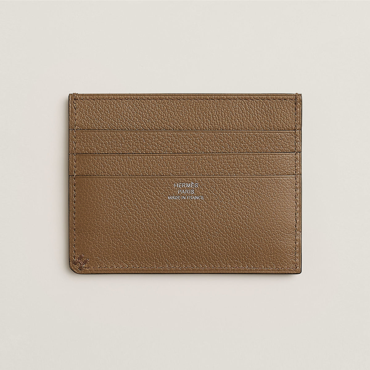 Hermes H Sellier Card Holder Alezan