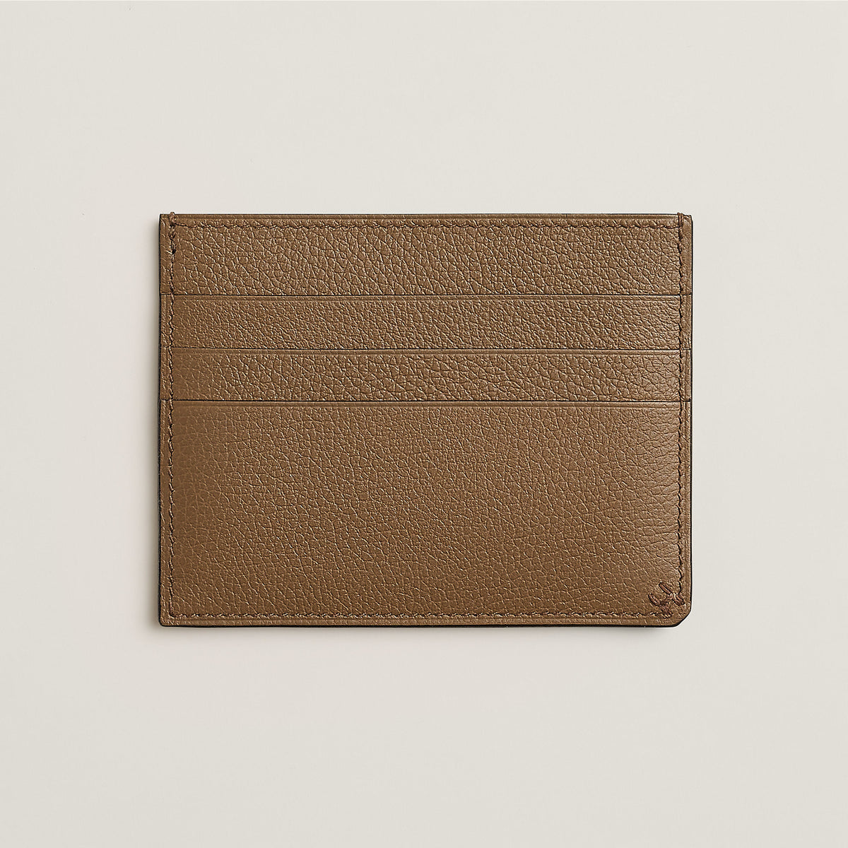 Hermes H Sellier Card Holder Alezan