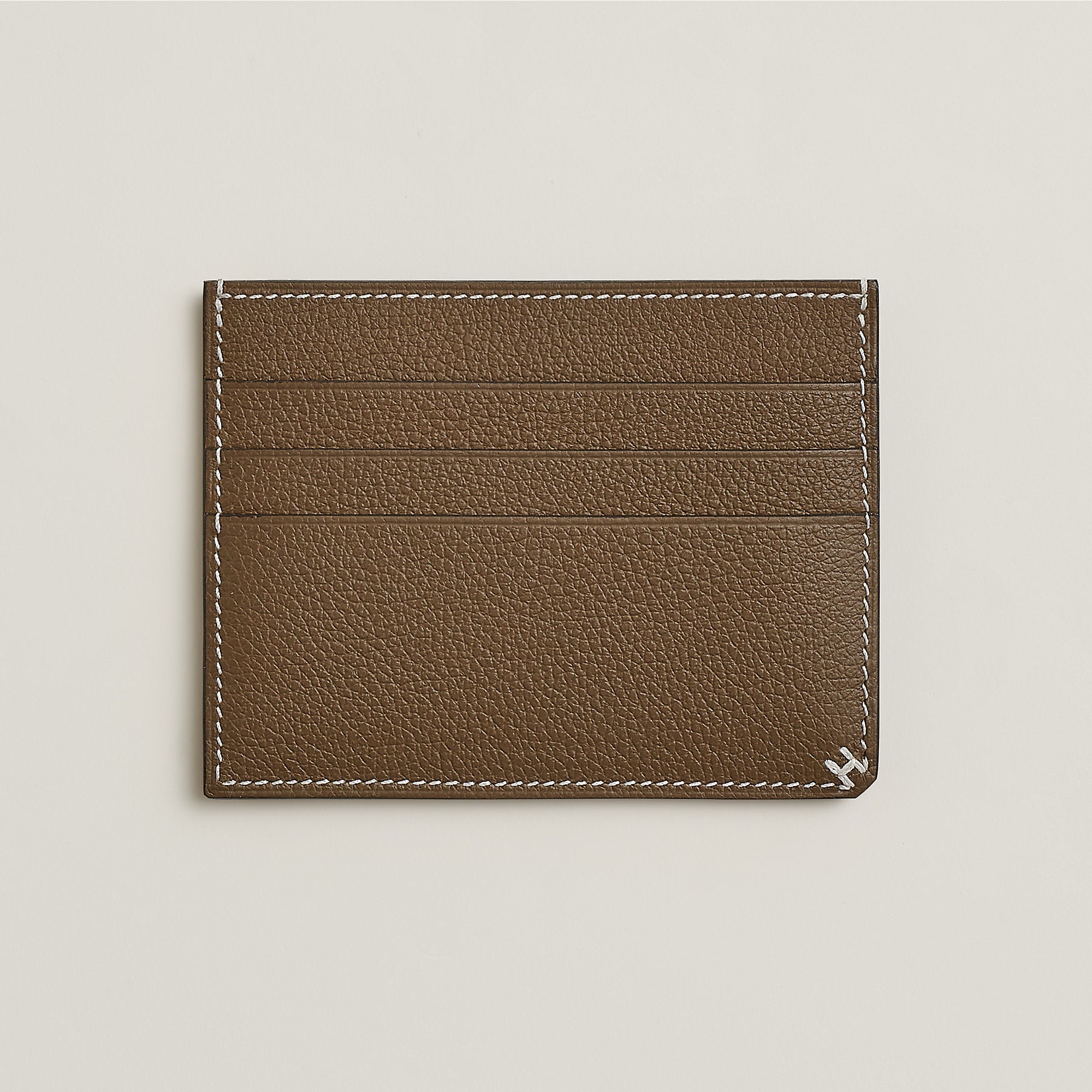 Hermes H Sellier Card Holder Toundra