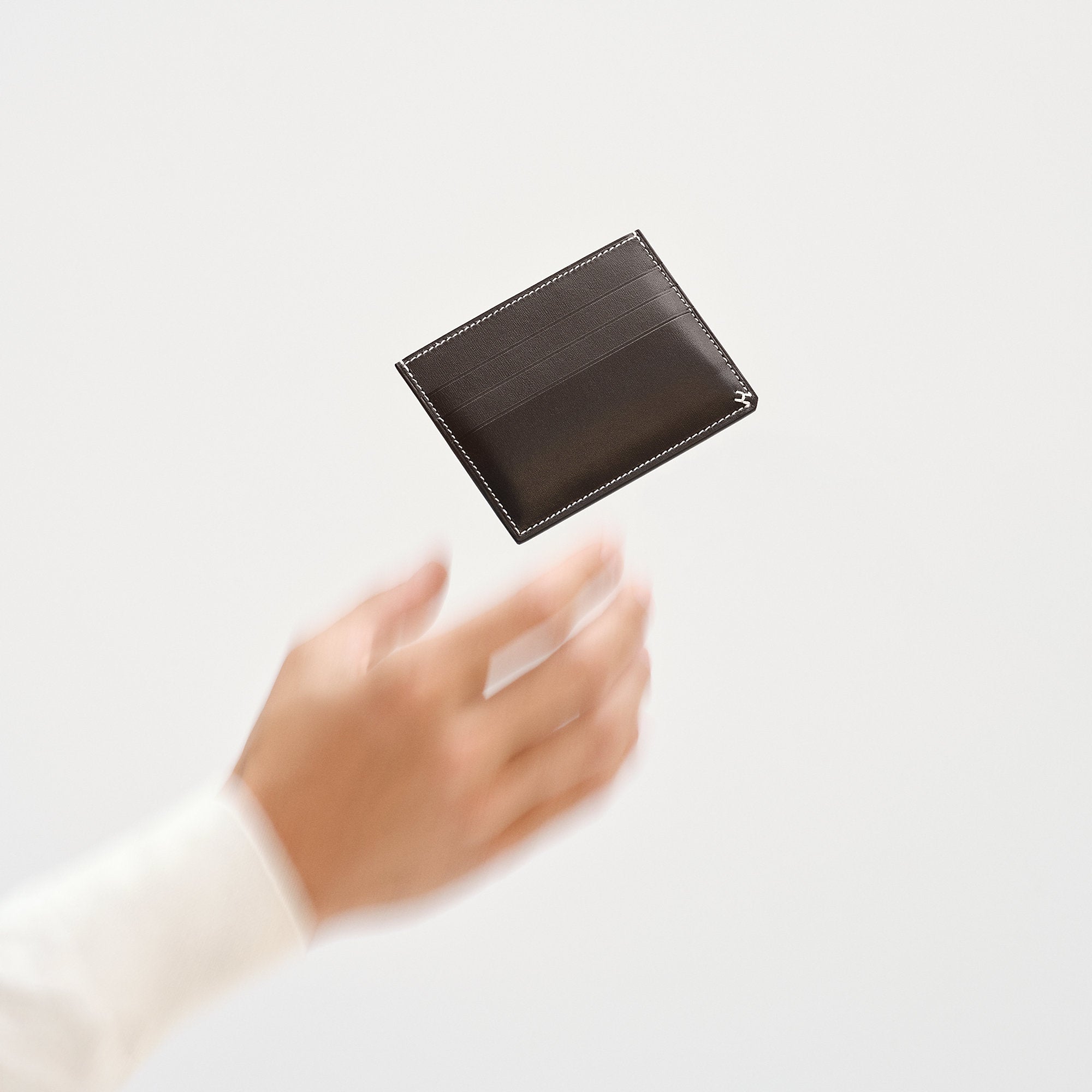 Hermes H Sellier Card Holder Toundra