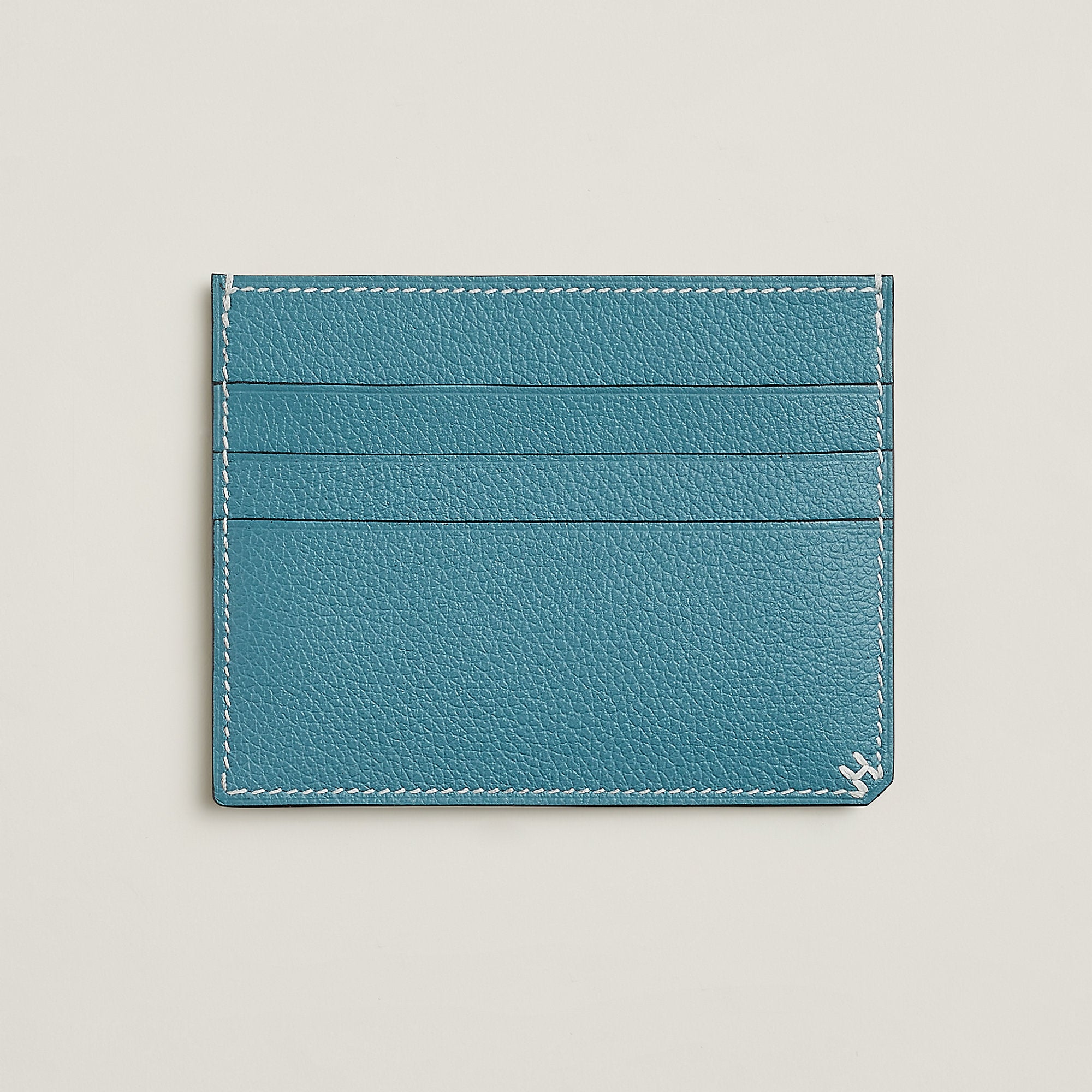 Hermes H Sellier Card Holder Noir