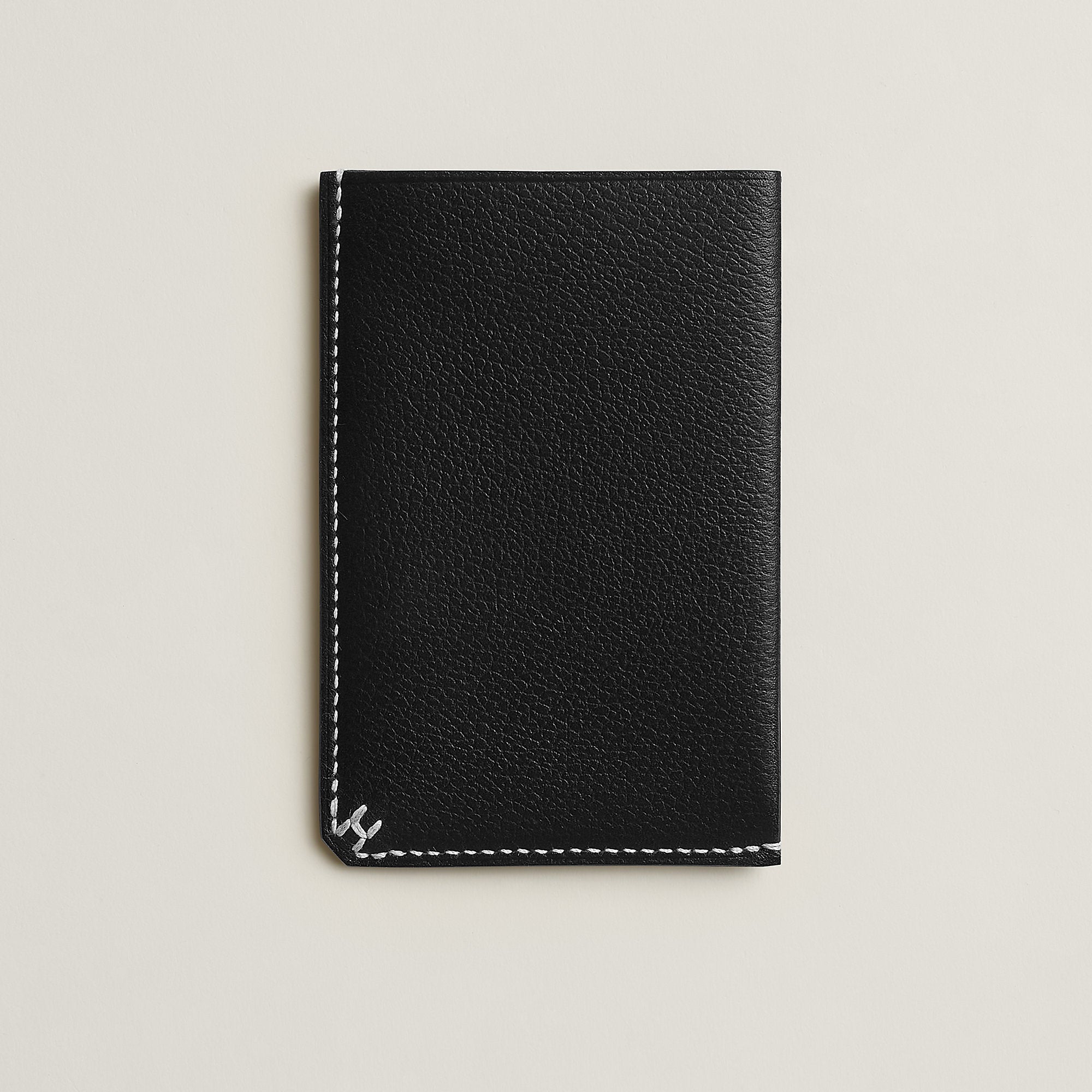 Hermes H Sellier Card Holder Noir