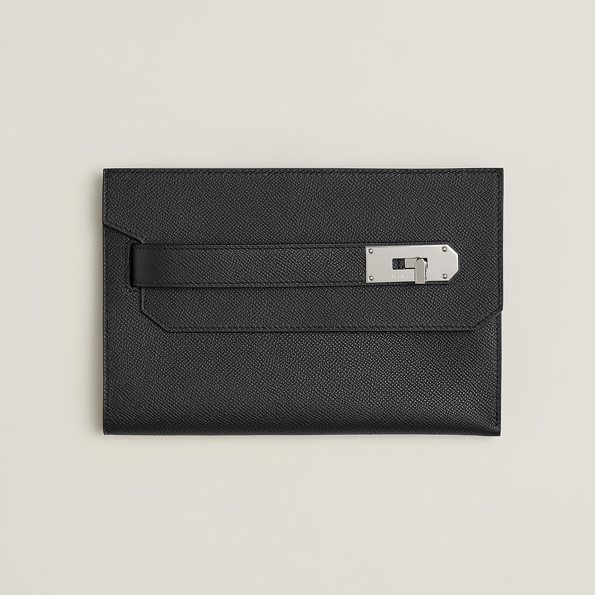 Hermes Hacademi Pouch Gris Tain