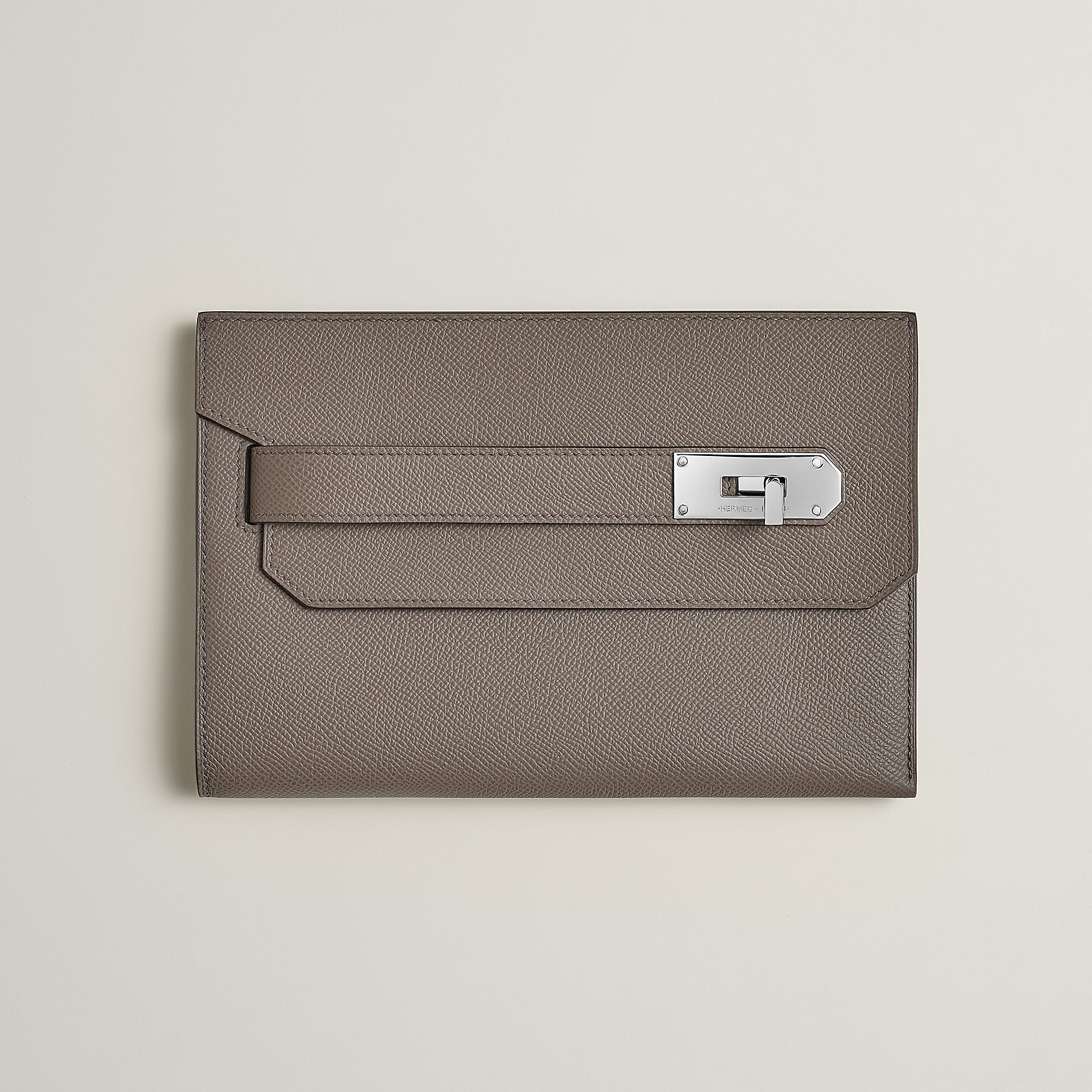 Hermes Hacademi Pouch Gris Tain