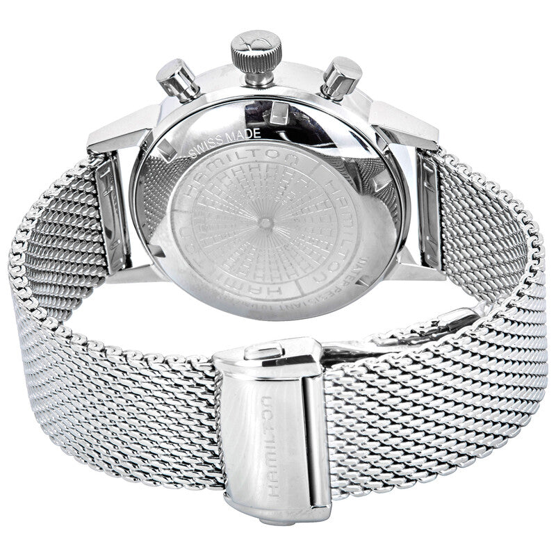 Hamilton American Classic Chronograph Automatic White Dial Mens Watch