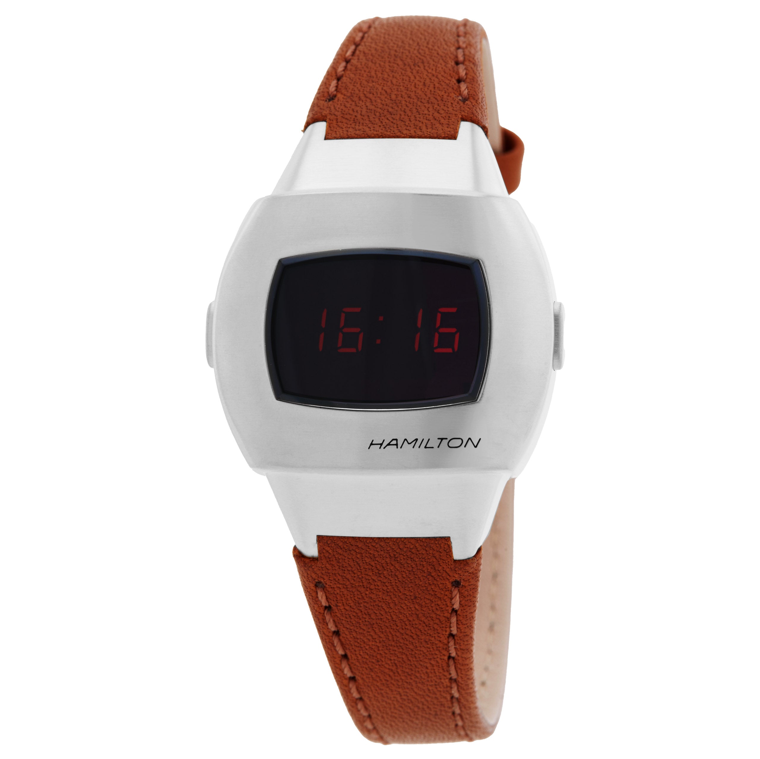 Hamilton American Classic Quartz Digital Black Dial Watch
