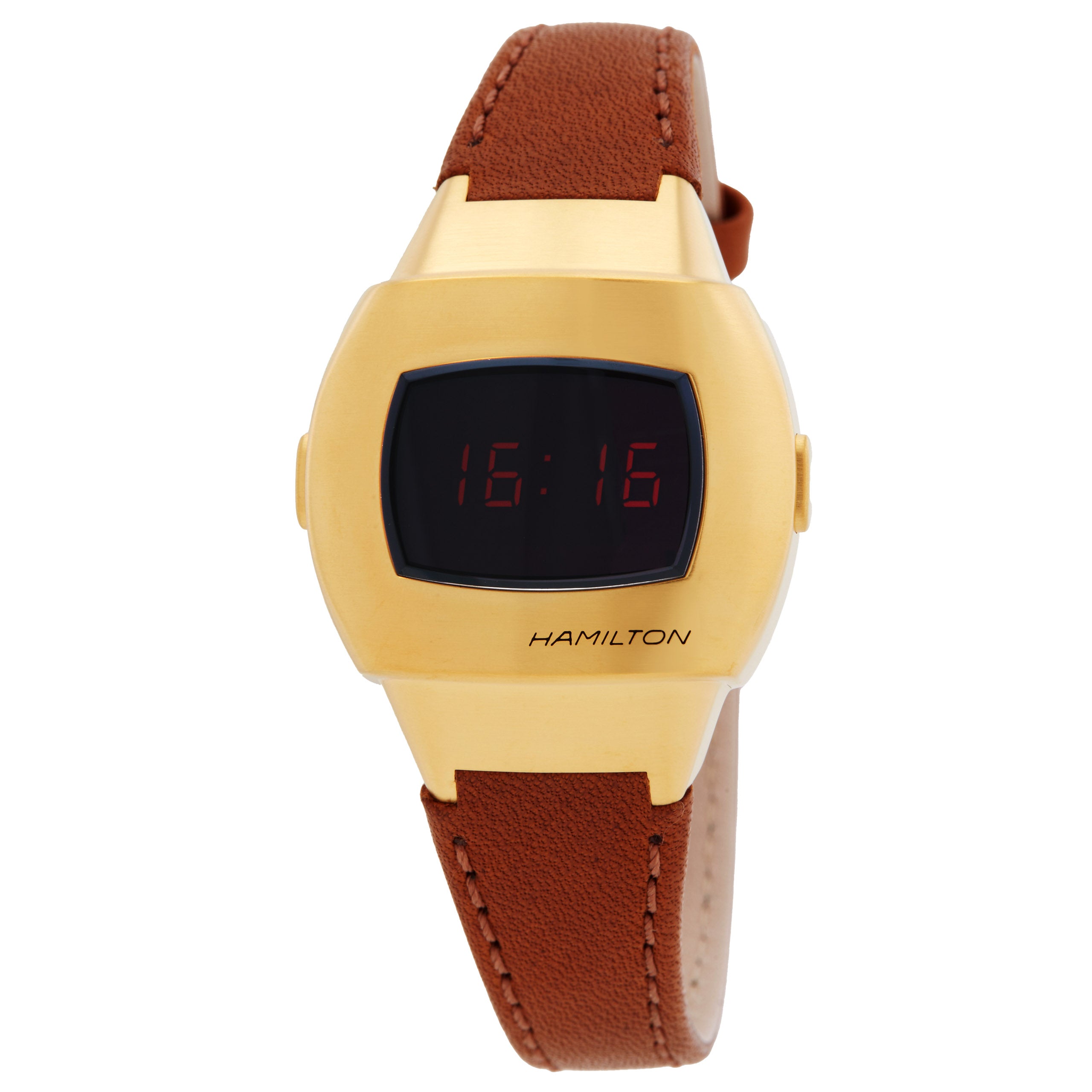 Hamilton American Classic Quartz Digital Black Dial Watch