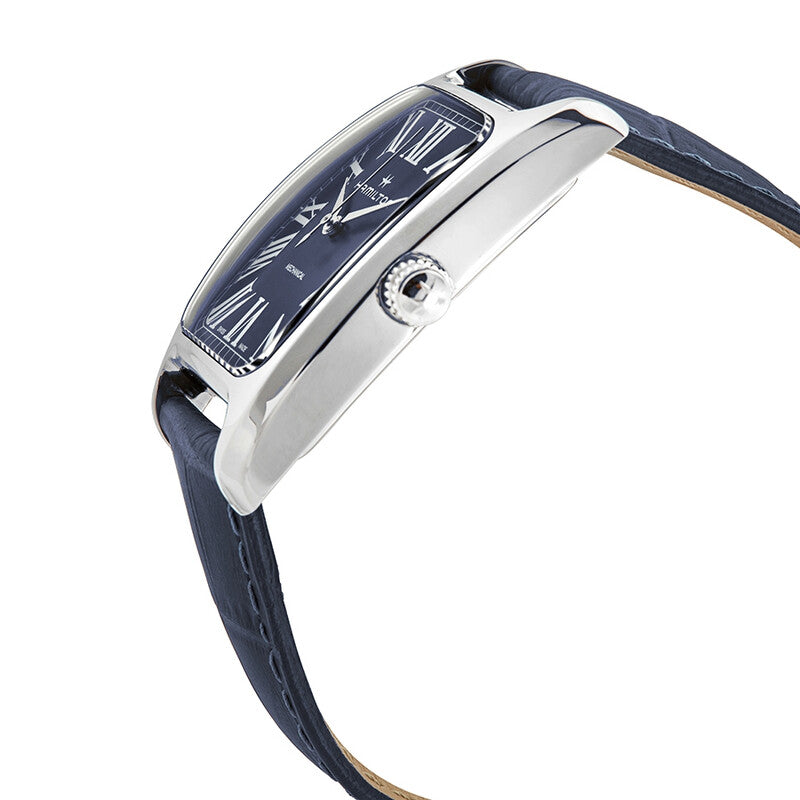 Hamilton Boulton Hand Wind Blue Dial Mens Watch