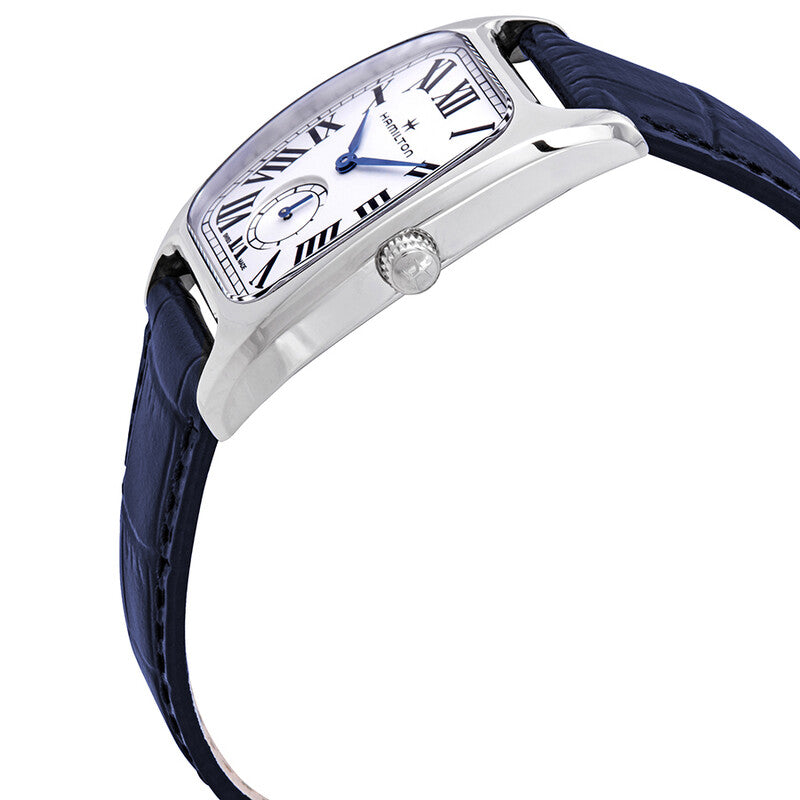 Hamilton Boulton L Silver Dial Blue Leather Women's Watch