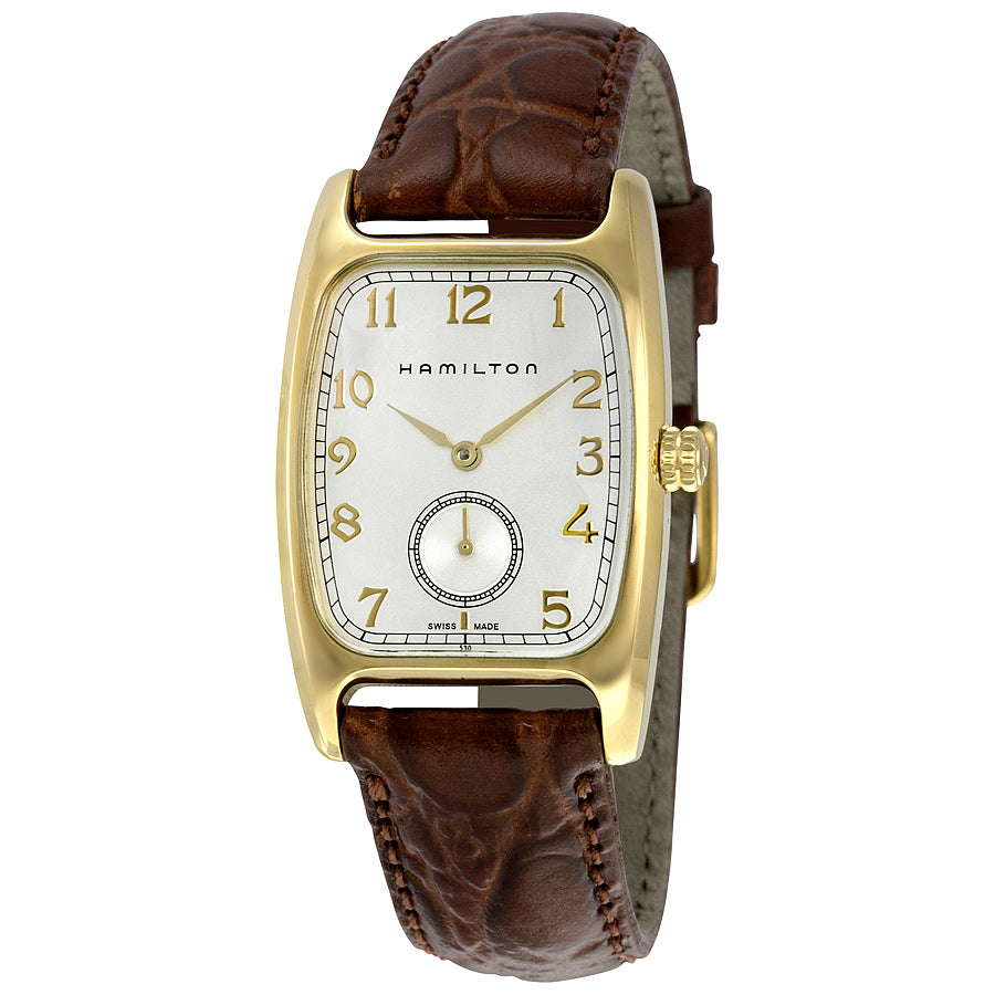 Hamilton Boulton Quartz White Dial Mens Watch
